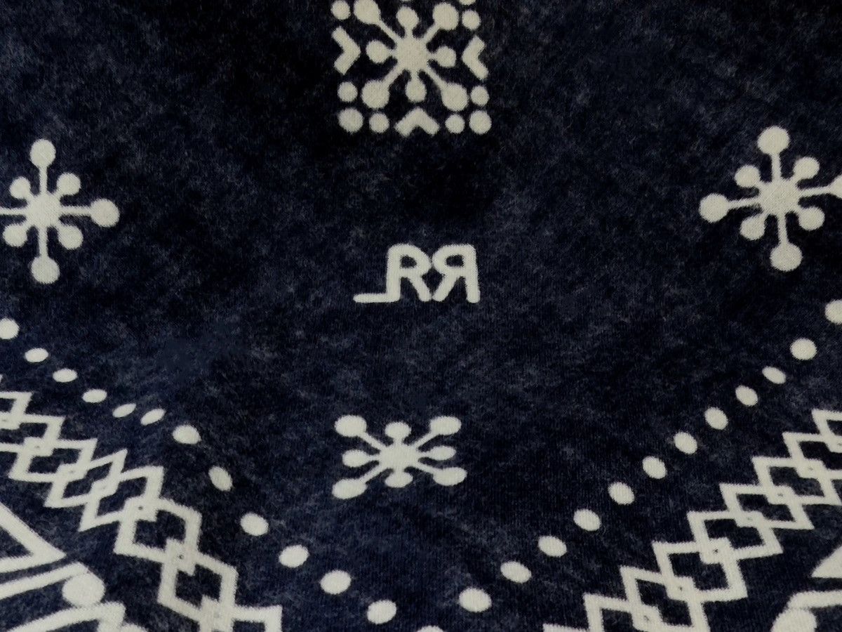 RRL Ralph Lauren RRL Vintage Printed Bandanna COTTON Scarf handkerchief Size ONE SIZE - 11 Thumbnail