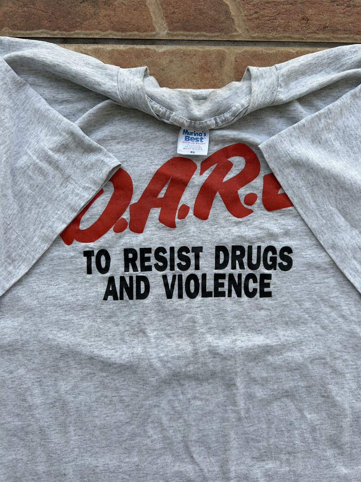 Vintage Vintage DARE tee Size US XL / EU 56 / 4 - 2 Thumbnail