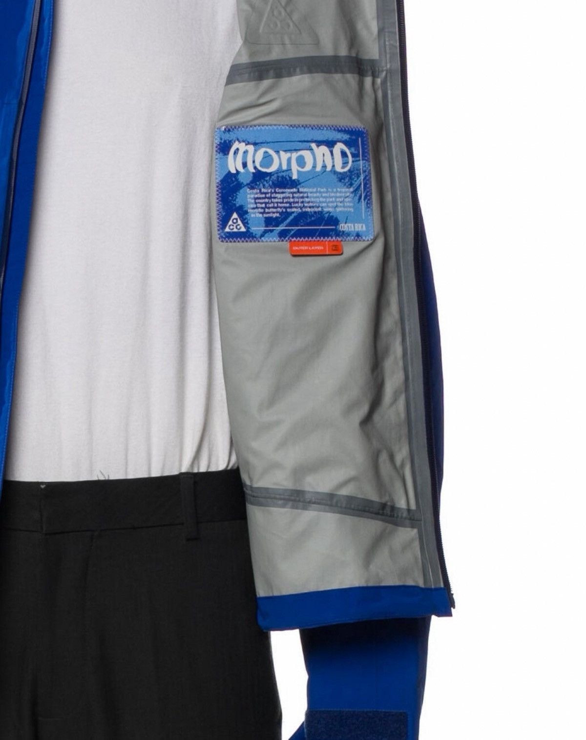Nike ACG ACG Nike Blue storm windbreaker “Morpho” Size US M / EU 48-50 / 2 - 4 Thumbnail