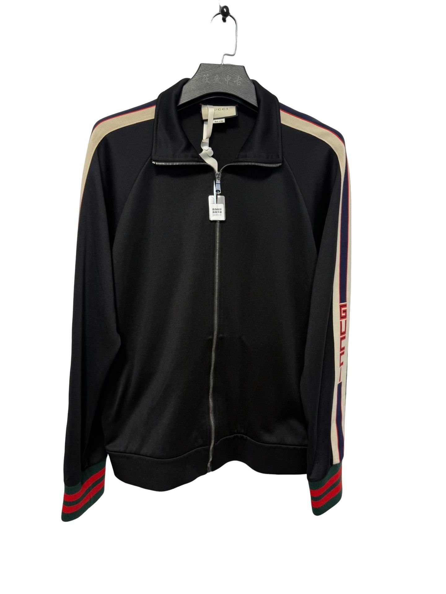 Gucci Gucci Logo Technical Jersey Jacket Size XL Size US XL / EU 56 / 4 - 1 Thumbnail