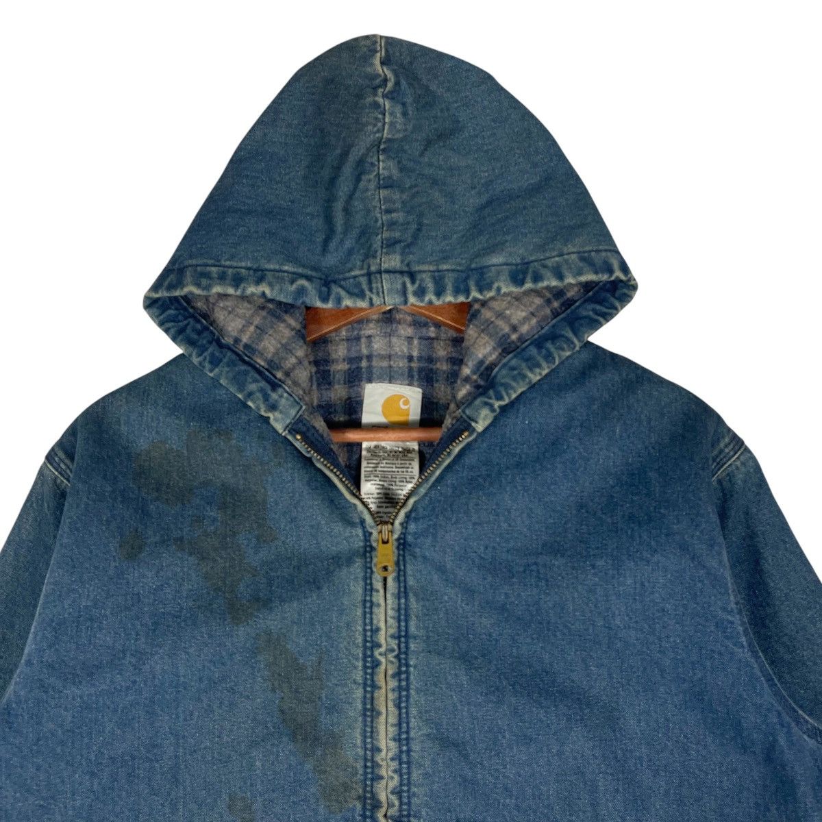 Carhartt Vintage Carhartt Denim Active Jacket Size US XL / EU 56 / 4 - 4 Thumbnail