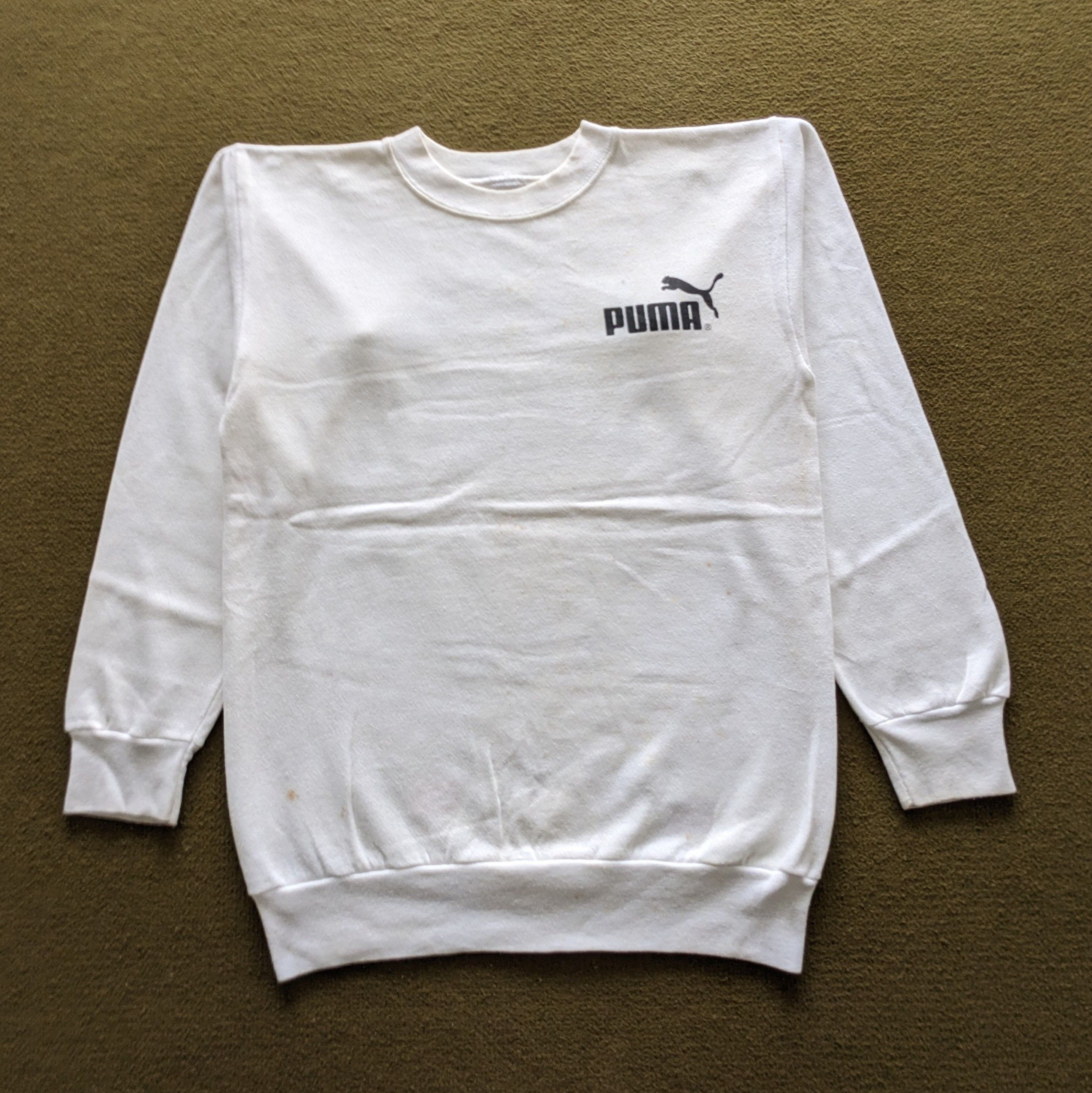Vintage Vintage PUMA Sportswear Brand Sweatshirt Size US S / EU 44-46 / 1 - 4 Thumbnail