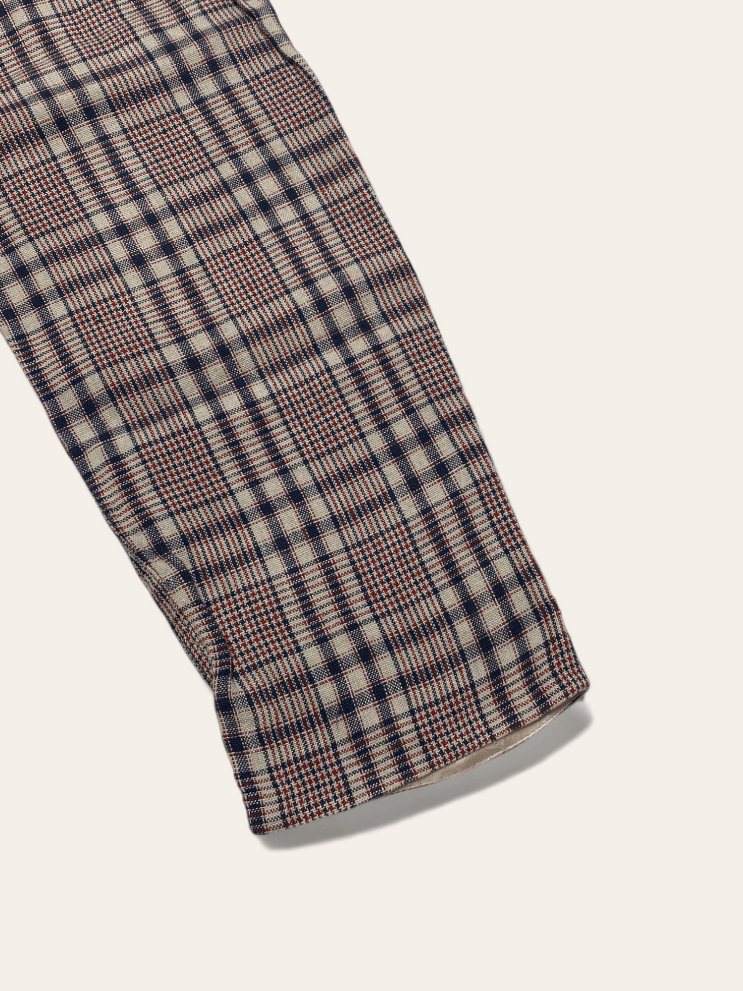 Isabel Marant 90s Vintage ISABEL MARANT Linen Checkered Pants Size 28" / US 6 / IT 42 - 11 Thumbnail
