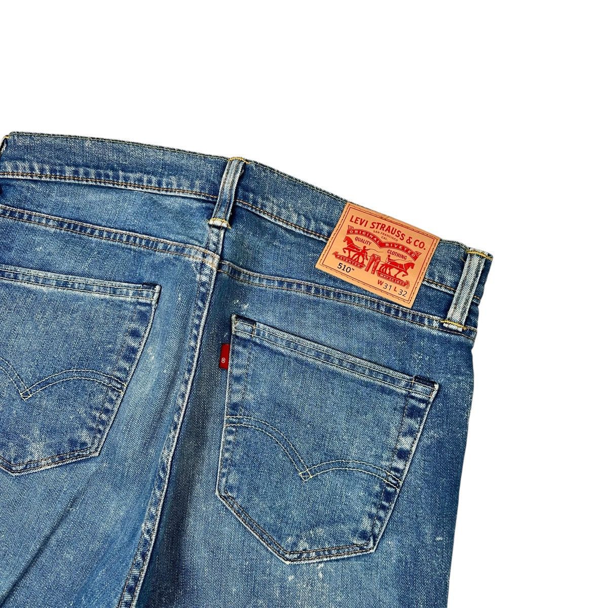 Levi's Levi’s 510 Skinny Jeans Men’s Low Rise 31 X 32 Blue Size US 31 - 3 Thumbnail