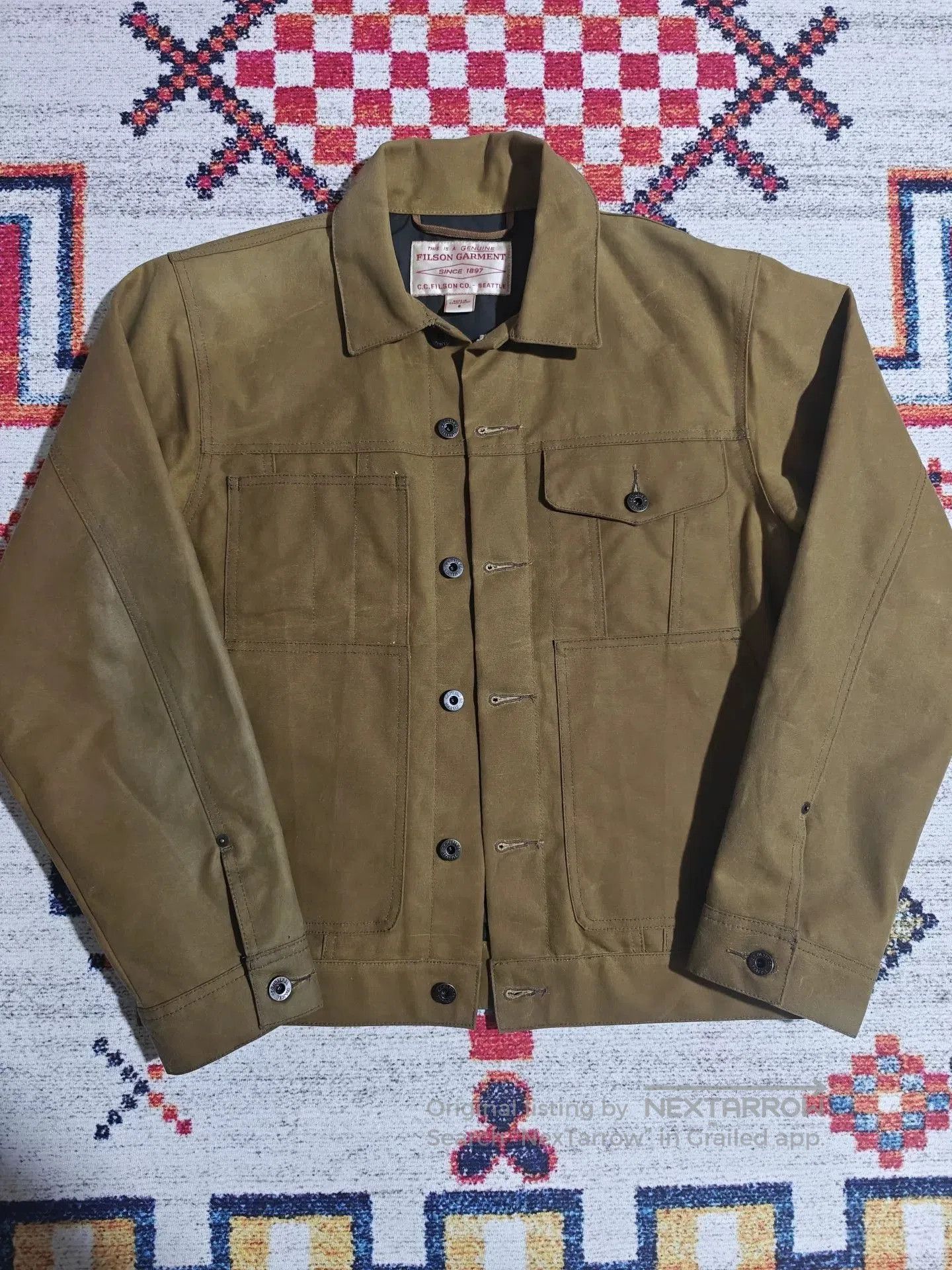 Filson Filson Cruiser Waxed Canvas Jacket. Size US S / EU 44-46 / 1 - 3 Thumbnail