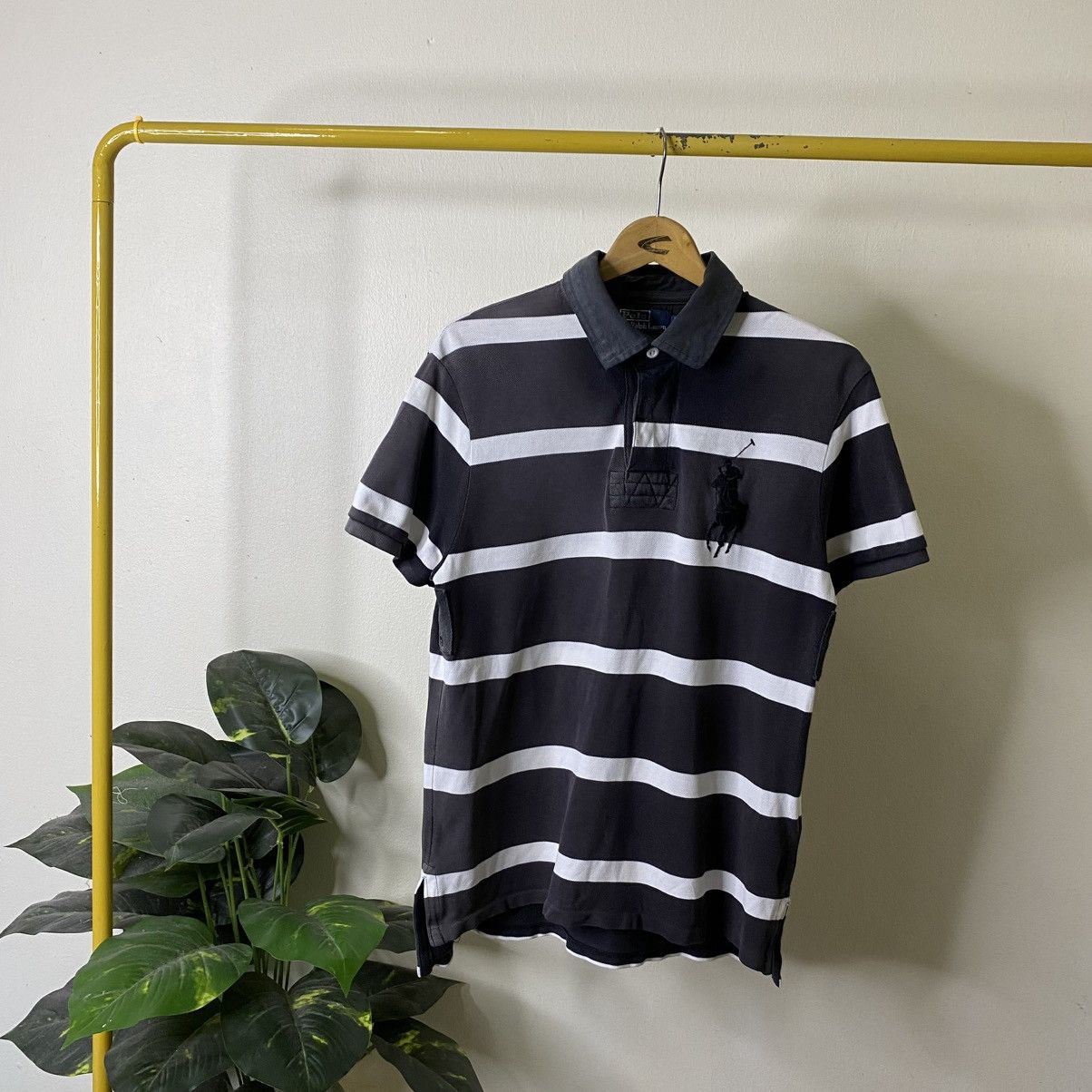 Polo Ralph Lauren Vintage Polo Ralph Lauren Polo Rugby Faded Black Size US L / EU 52-54 / 3 - 1 Thumbnail