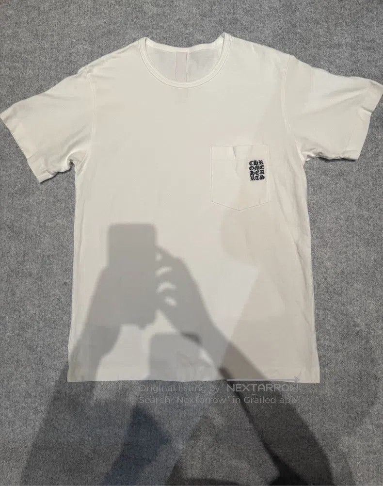 Chrome Hearts CHROME HEARTS Size S White embroidered Sanskrit leather sho Size US S / EU 44-46 / 1 - 1 Thumbnail
