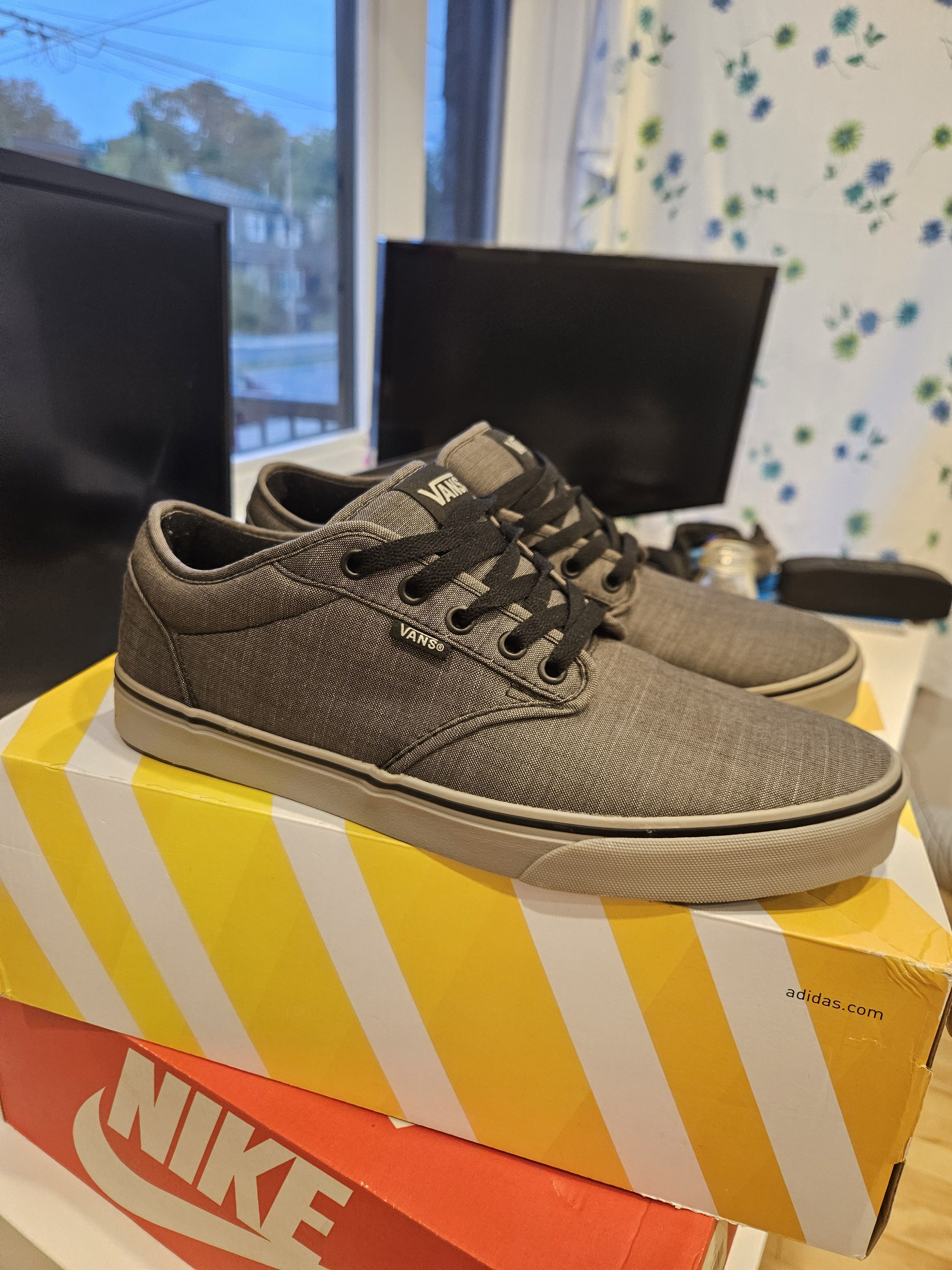 Vans Vans Atwood Grey Textile Size US 11.5 / EU 44-45 - 2 Thumbnail