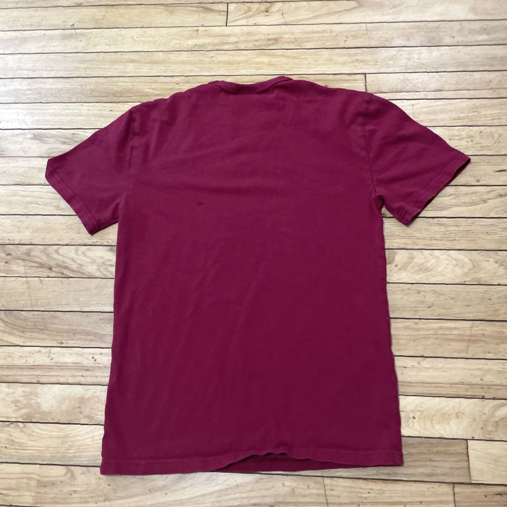 Champion VINTAGE Champion Embroidered T Shirt Mens S Red Crew KnitTee 590157 Size US S / EU 44-46 / 1 - 2 Thumbnail