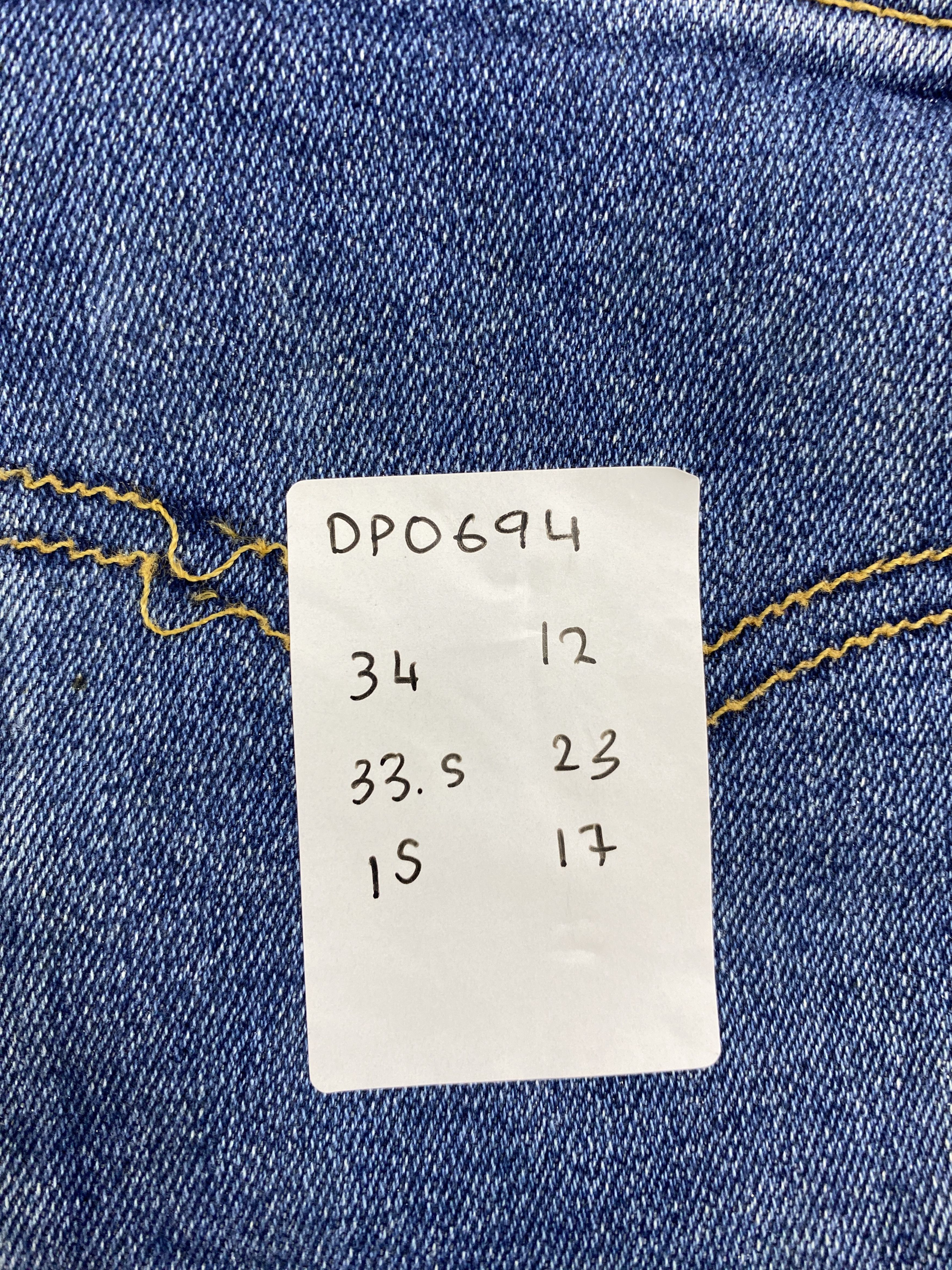 Levi's × Vintage Vintage 90s Levis 603 Blue Denim Jeans Size US 34 / EU 50 - 17 Thumbnail