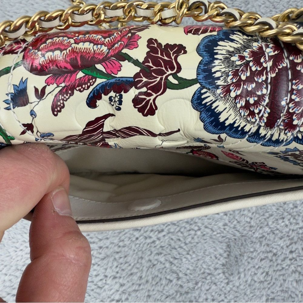 Tory Burch Tory Burch Fleming Small Printed Convertible Shoulder Bag C Size ONE SIZE - 9 Thumbnail