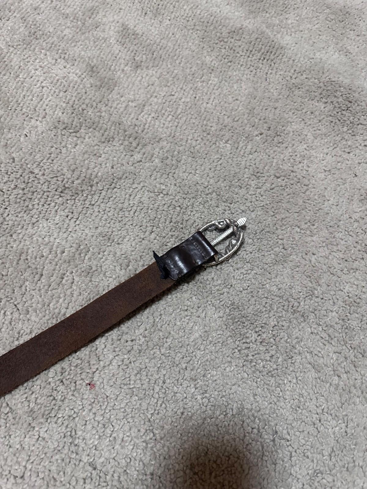 Just Cavalli Just Cavalli Snake Leather belt Sz 95 Size ONE SIZE - 6 Thumbnail