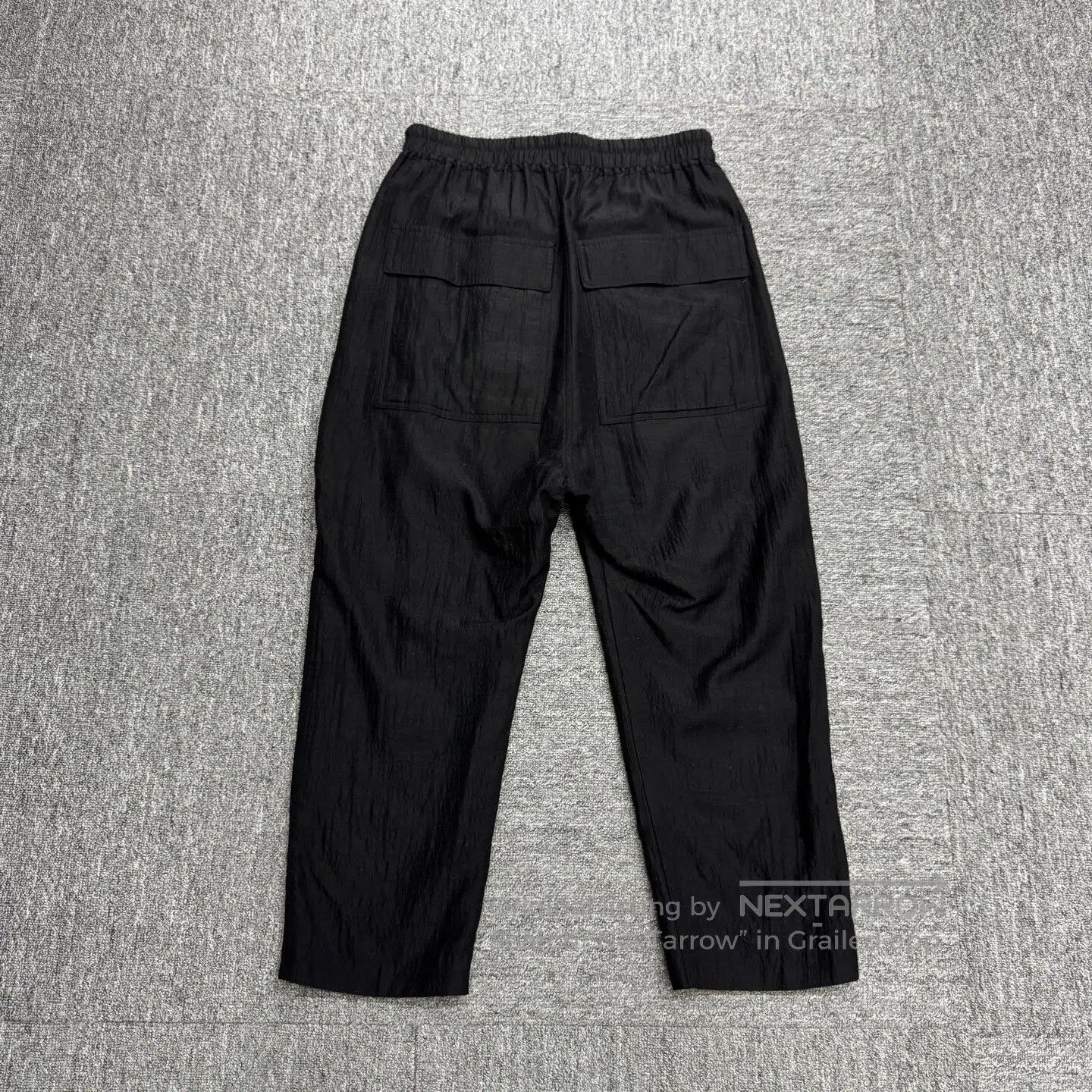 Rick Owens RICK OWENS Main Line: Wool Casual Pants| Size US 30 / EU 46 - 2 Thumbnail