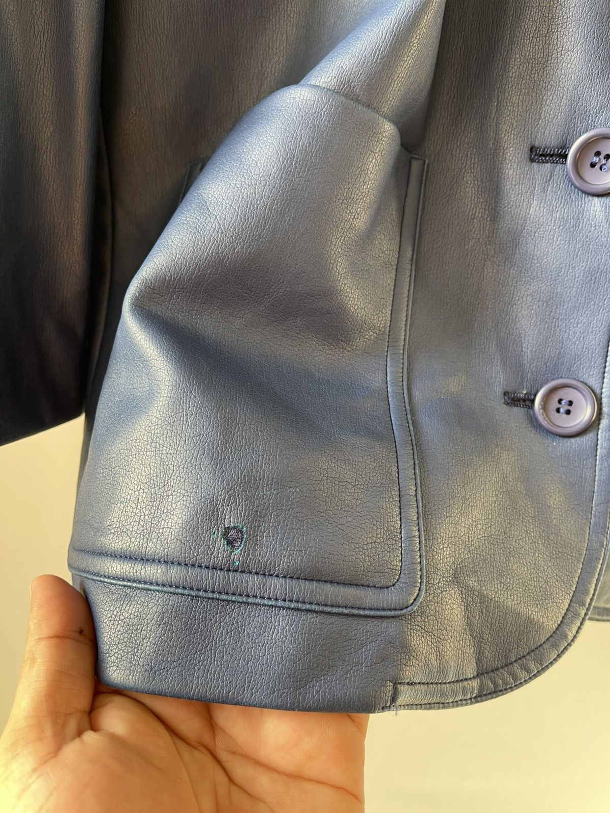 Dior Vintage Christain Dior Pret a Porter Leather Jacket Size US L / EU 52-54 / 3 - 12 Thumbnail