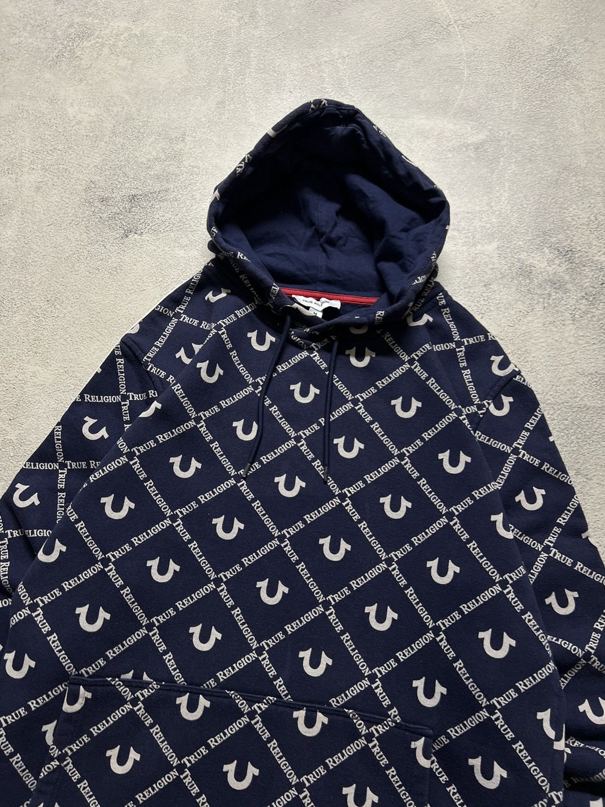 True Religion Vintage Y2K True Religion All Over Print Hoodie 00’s Size US M / EU 48-50 / 2 - 2 Thumbnail