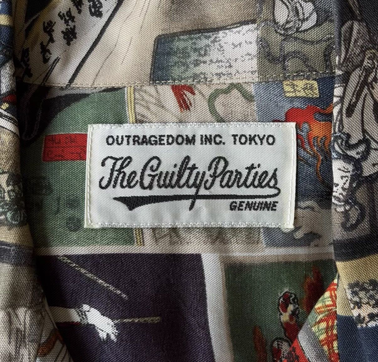Wacko Maria Wacko Maria 18AW Hyakki Yagyō All-Over Print Shirt J4 Size US M / EU 48-50 / 2 - 6 Thumbnail