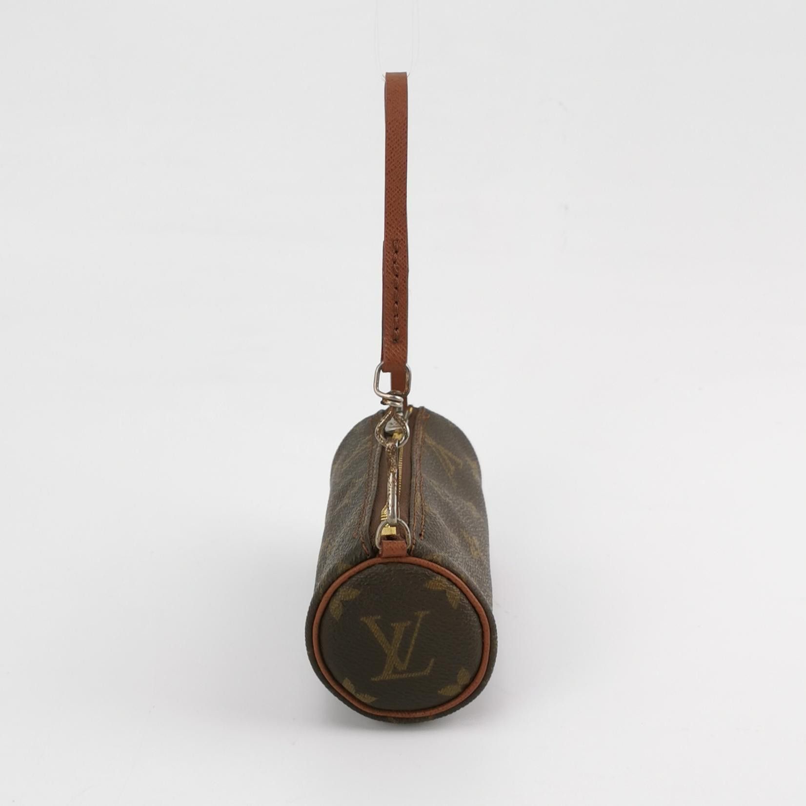 Louis Vuitton Louis Vuitton (LV) Papillon Mini Zipper Monogram Print Drum Size ONE SIZE - 1 Thumbnail