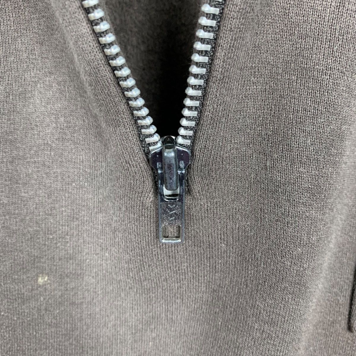 agnes b. AGNES B Half Zip Collared Single Pocket Sweatshirt #1607-C72 Size US M / EU 48-50 / 2 - 12 Thumbnail