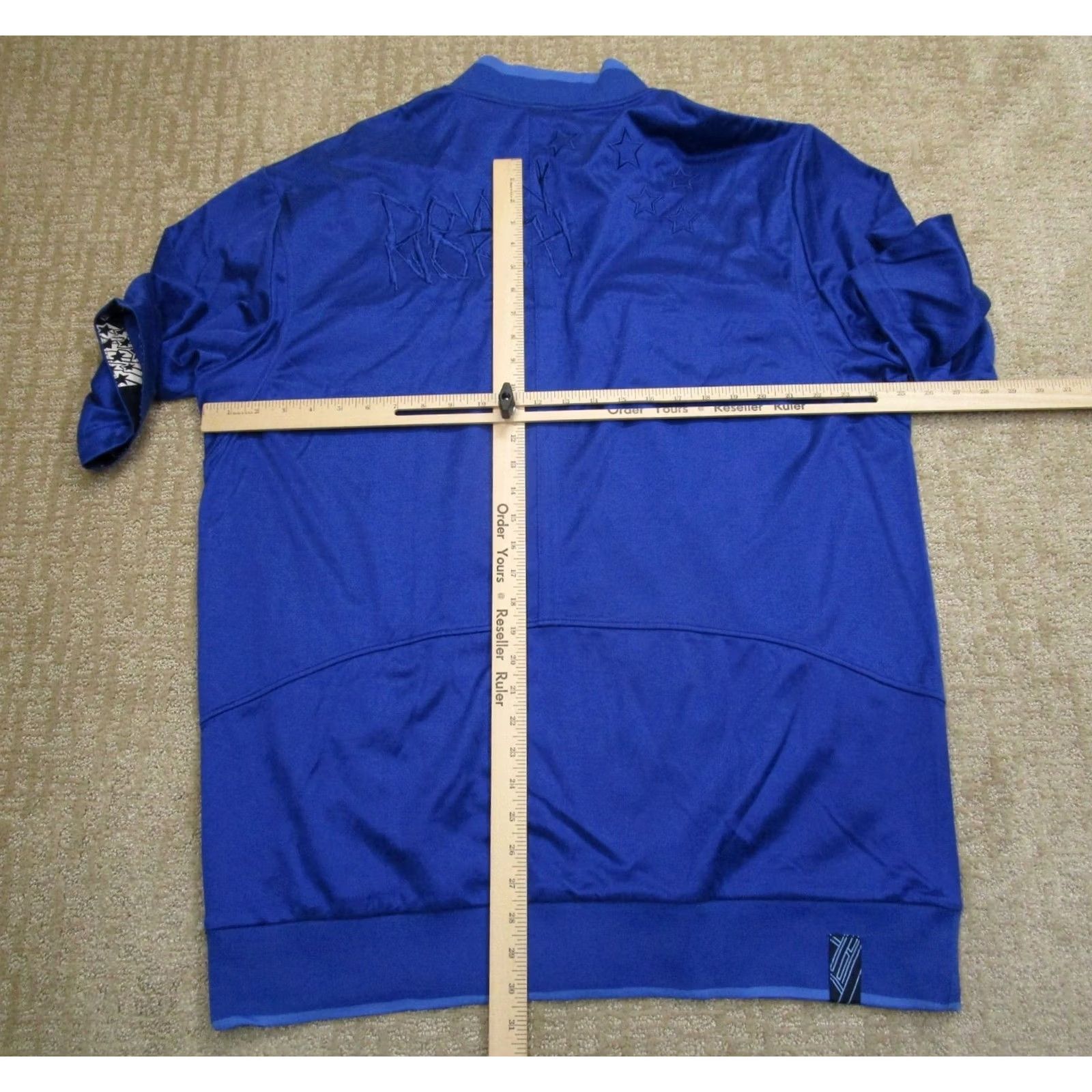 Nike VINTAGE Nike Jacket Mens 2XL Blue Full Zip Hooded? [Note: The original title does not mention hood; cannot add] Size US XXL / EU 58 / 5 - 6 Thumbnail