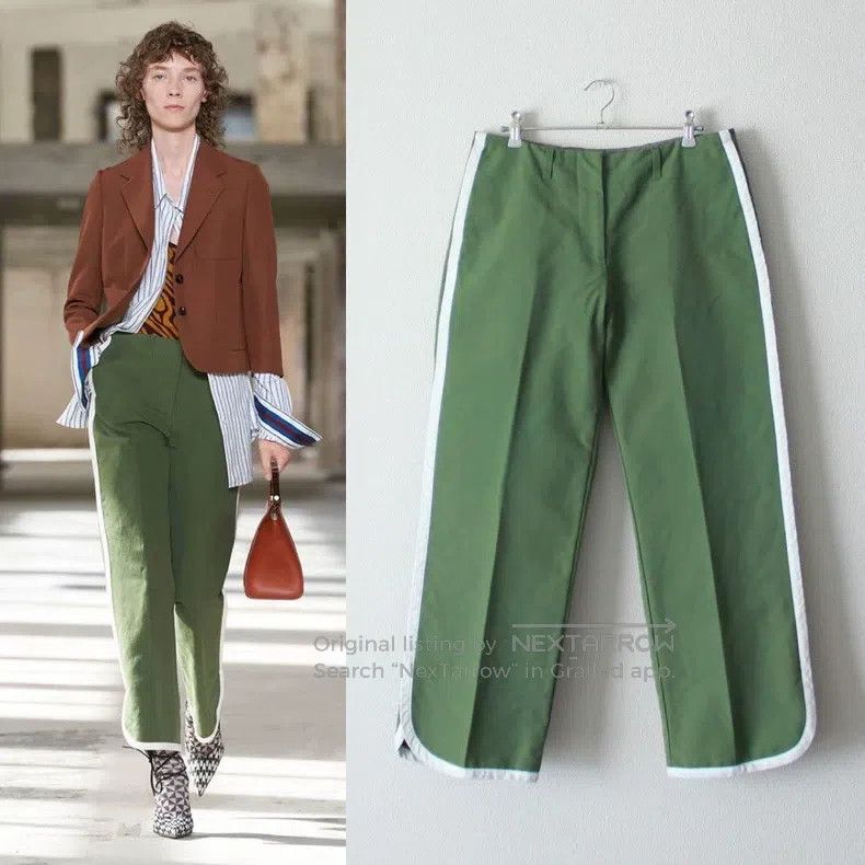 Dries Van Noten Dries Van Noten Wide-Leg Pants Size 37" - 1 Thumbnail