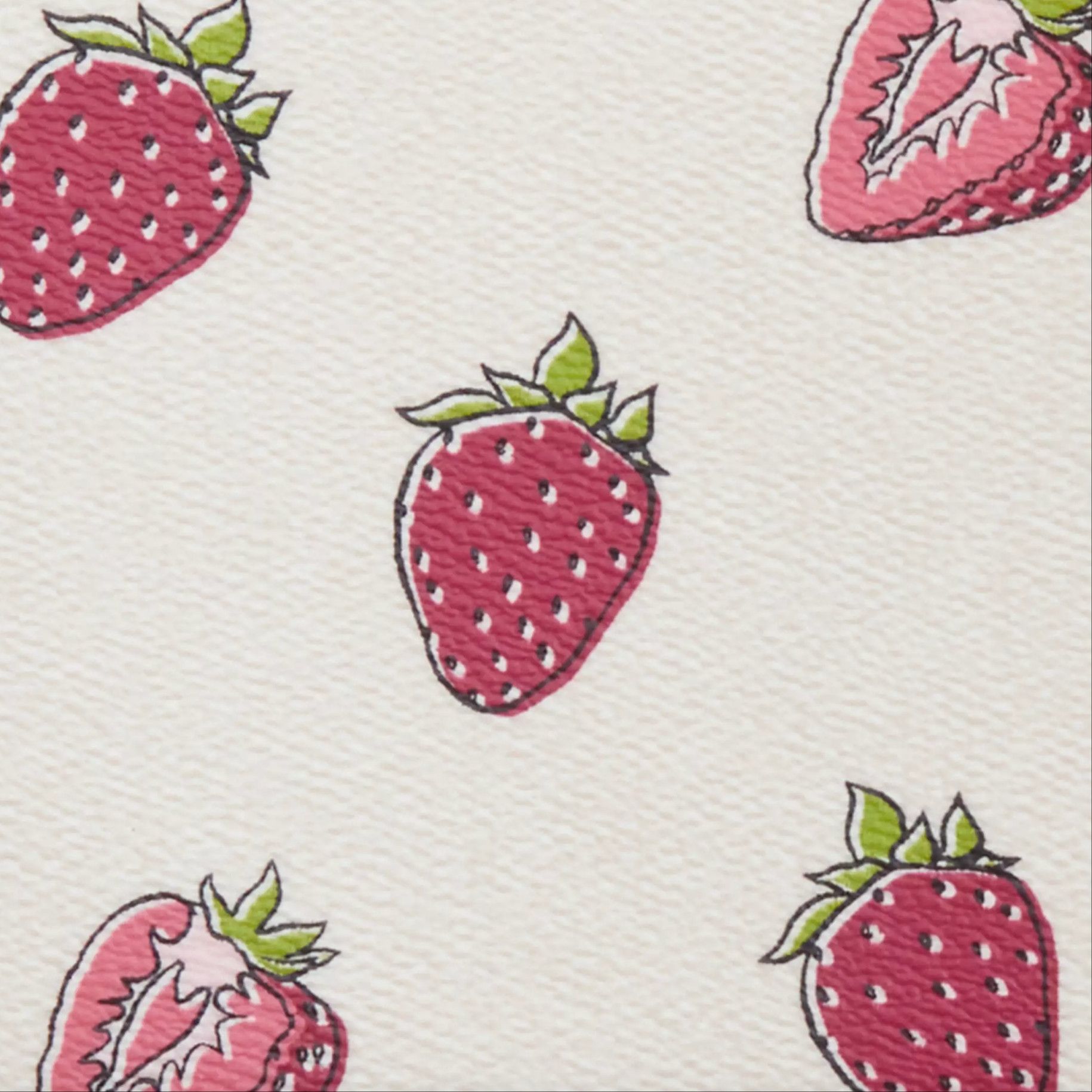 Coach Notebook With Strawberry Print CAO44 Size ONE SIZE - 6 Thumbnail