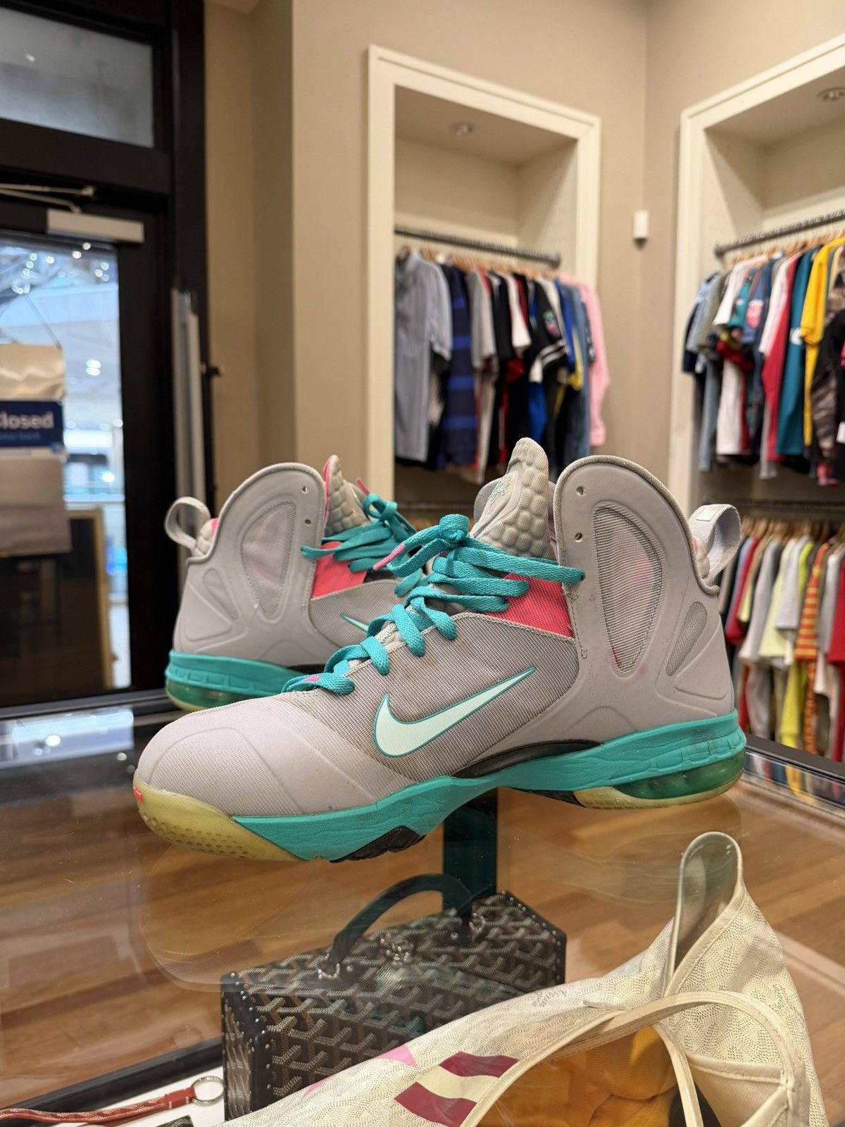 Nike Nike LeBron 9 PS Elite 'South Beach (2012)' Size US 13 / EU 46 - 4 Thumbnail