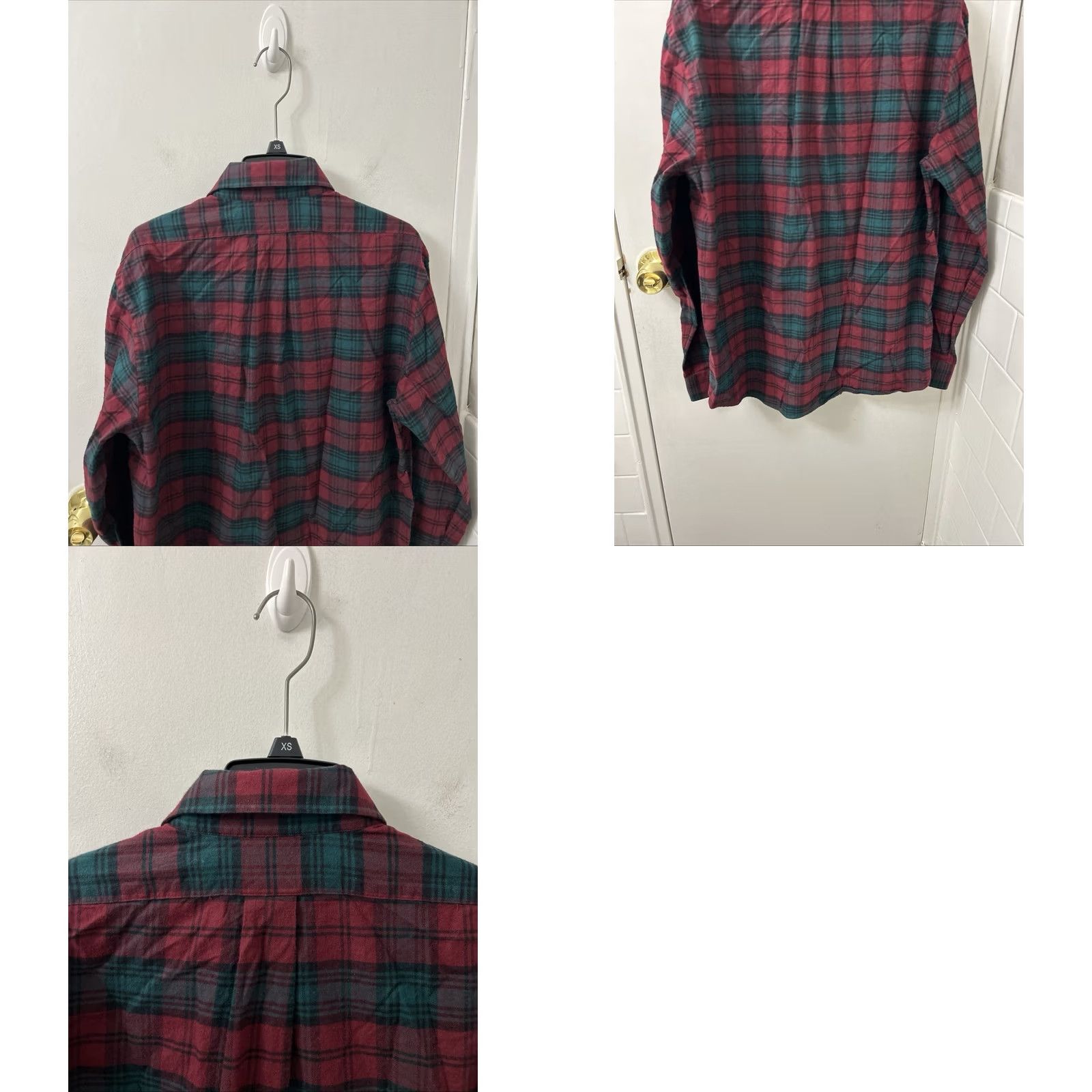 Brooks Brothers Brooks Brothers Original Polo Shirt Mens M Red Green Flannel Button Down L/S Size US M / EU 48-50 / 2 - 8 Thumbnail