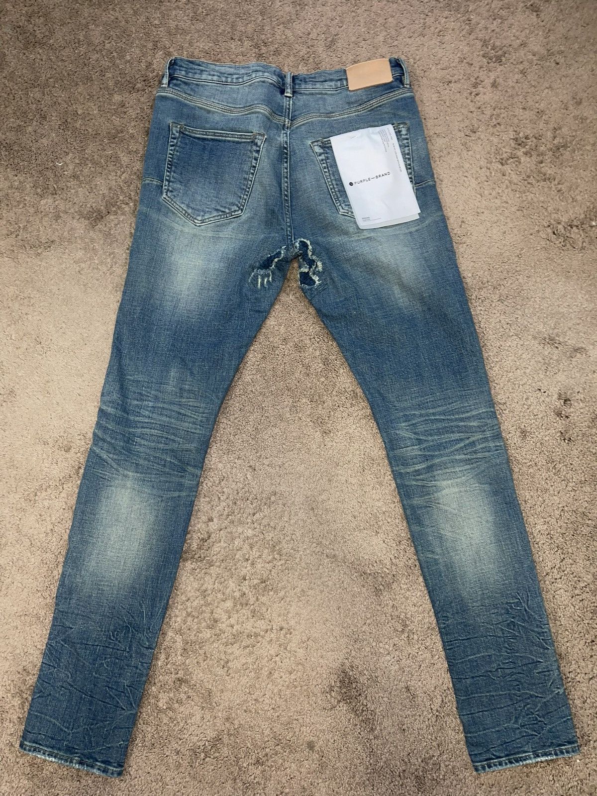 Purple Brand Purple Brand P001 Mid Indigo Size US 32 / EU 48 - 2 Thumbnail
