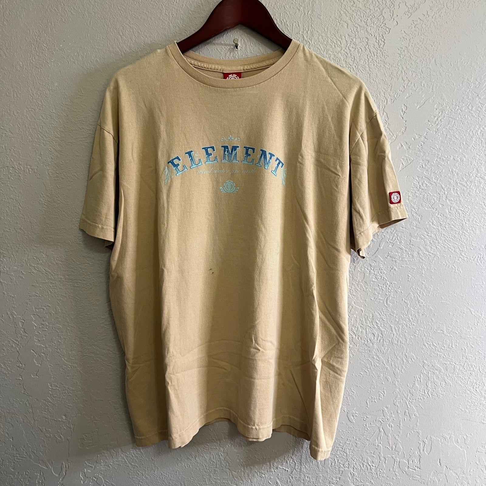 Element Y2K beige Element short-sleeved t-shirt blue Sz XL Size US XL / EU 56 / 4 - 2 Thumbnail