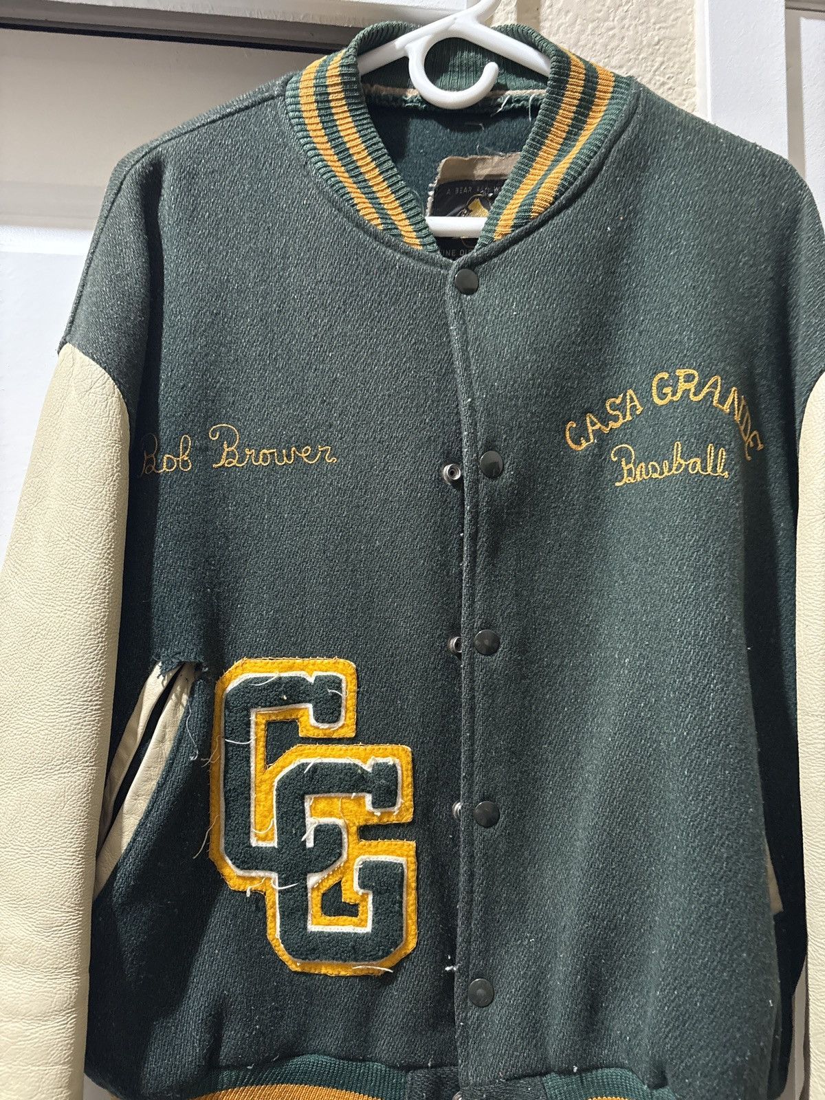 Vintage Vintage 70’s Varsity Jacket Size US L / EU 52-54 / 3 - 2 Thumbnail