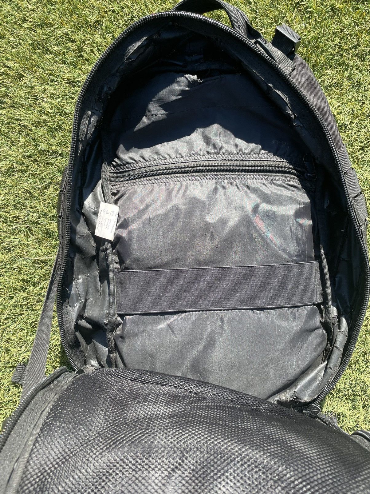 Other Leison Tactical Military Backpack Black Waterproof 1st Grade Size 30 - 6 Thumbnail