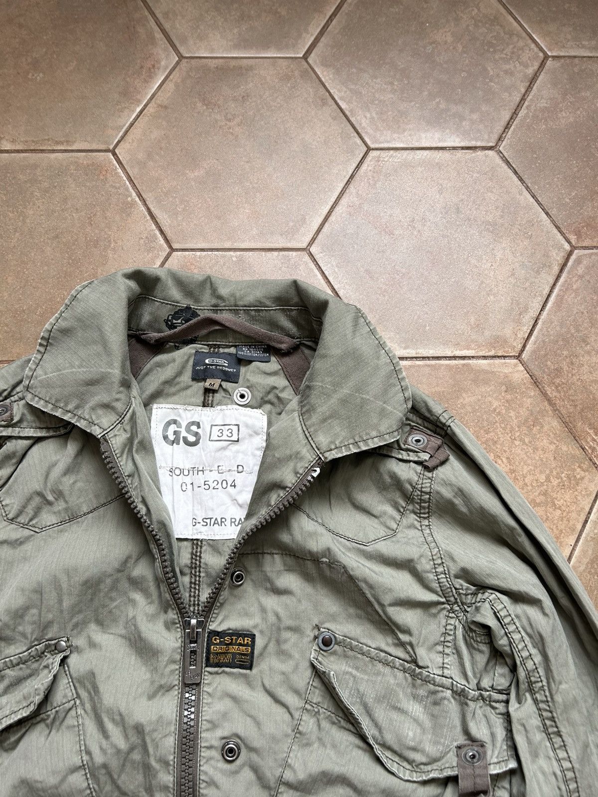 G-Star Vintage Gstar jacket multi pockets cargo y2k Size US M / EU 48-50 / 2 - 4 Thumbnail