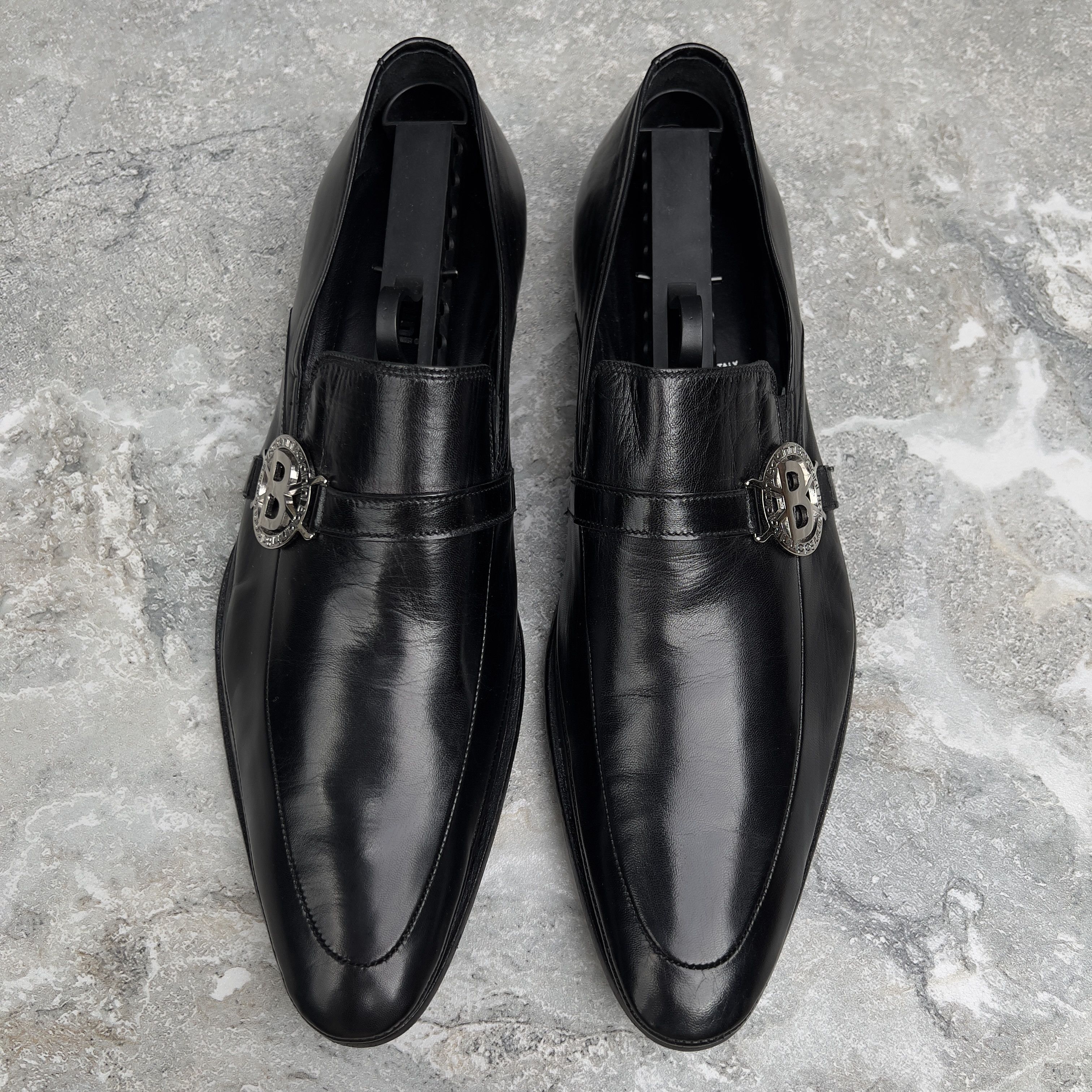 Baldinini Baldinini Loafer Dress Buckle Shoes Leather Size US 7.5 / EU 40-41 - 4 Thumbnail
