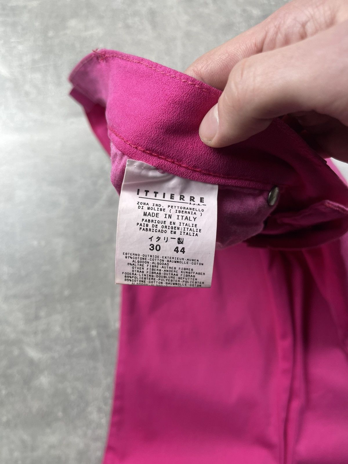 Versace Jeans Couture Vintage Versace Jeans Couture Y2K Fuchsia Flared Pants Size 30" / US 8 / IT 44 - 15 Thumbnail
