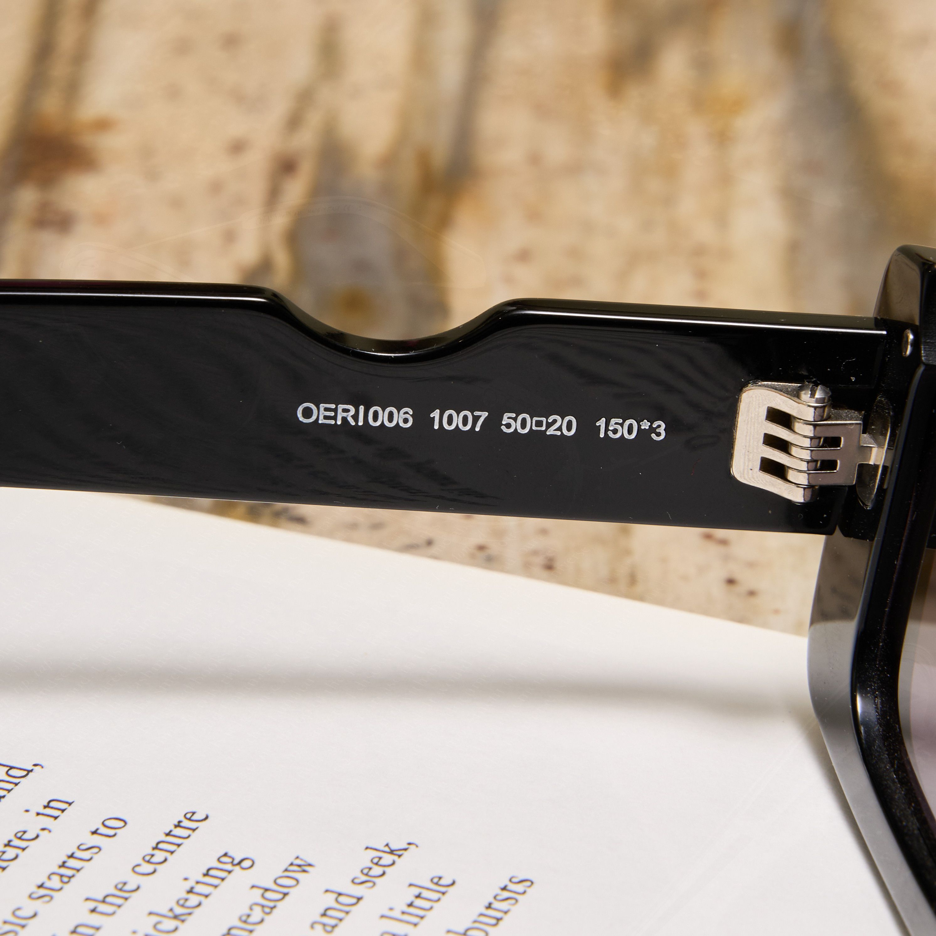 Off-White OFF WHITE Cady Cut-Out Rectangular-Frame Sunglasses Size ONE SIZE - 6 Thumbnail
