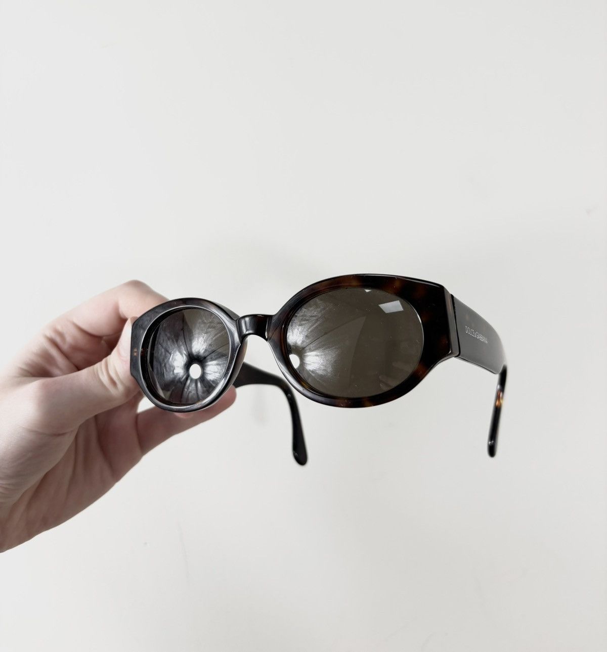 Dolce & Gabbana Dolce & Gabbana DG7005 469 Tortoiseshell Oval Sunglasses Size ONE SIZE - 9 Thumbnail