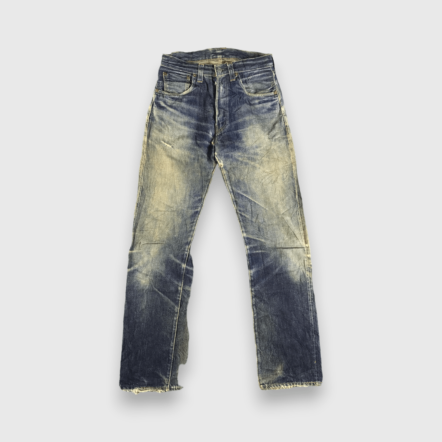 Levi's × Vintage 90s Vintage Levis 501 Selvedge Jeans-J3892 Size US 29 - 1 Thumbnail