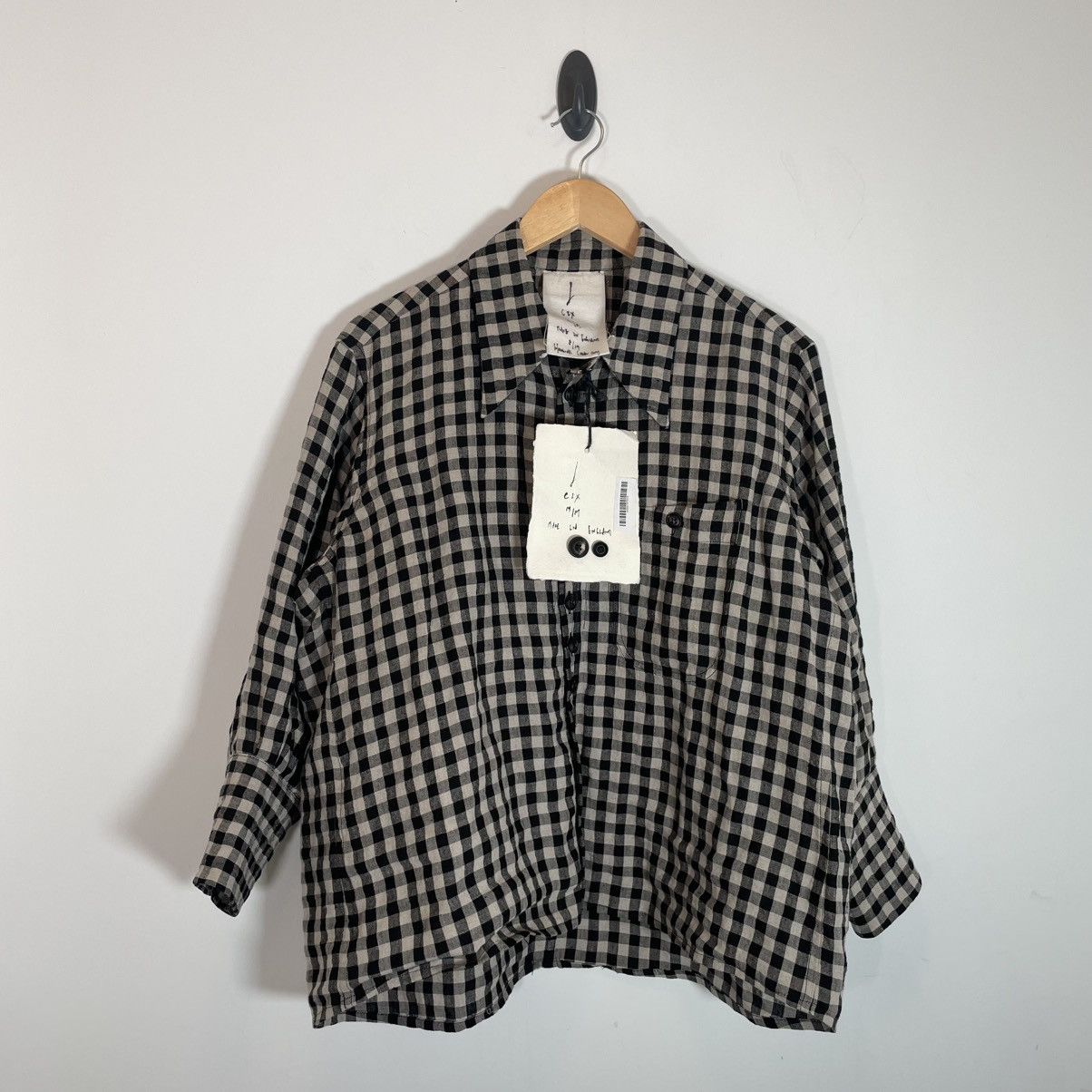 John Alexander Skelton Denise Gingham Plaid Button Up Shirt