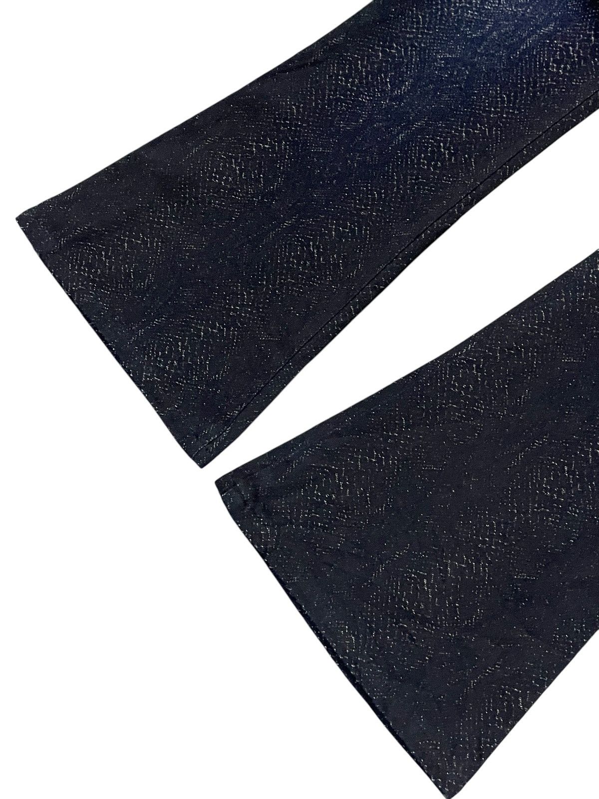 5351 POUR LES HOMMES × semanticdesign CPA Japan 🐍 Jacquard Phantom Snake Pattern Scale Flare Jeans Size US 31 - 5 Thumbnail