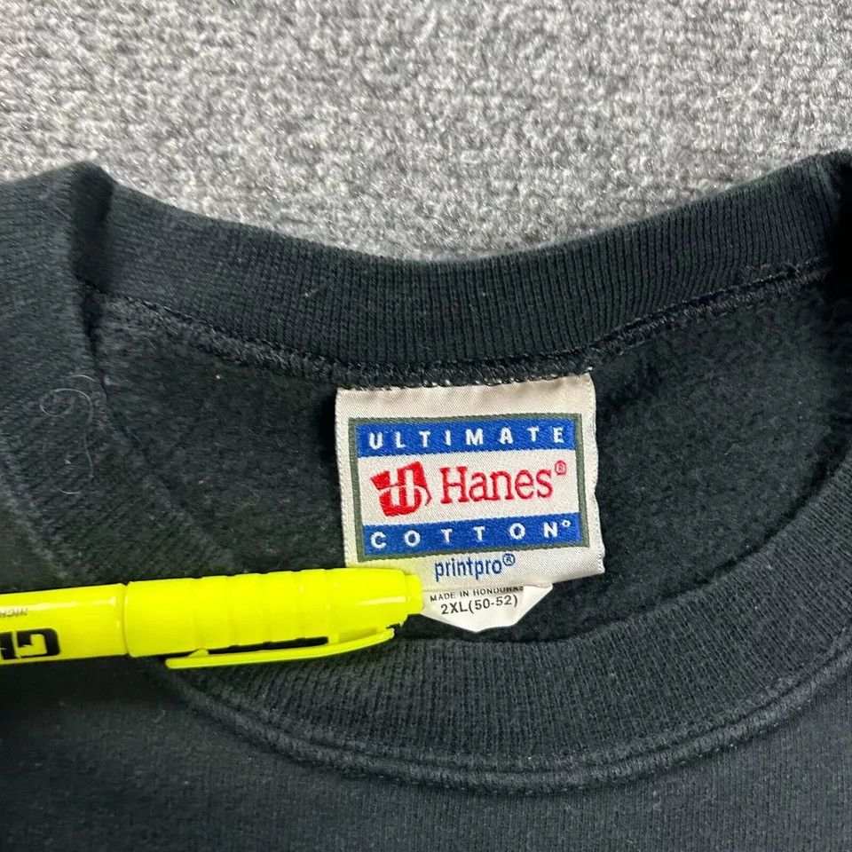 Hanes × Vintage Vintage Hanes Sweatshirt Adults 2XL Pullover Ultimate Mens Size US XXL / EU 58 / 5 - 3 Thumbnail