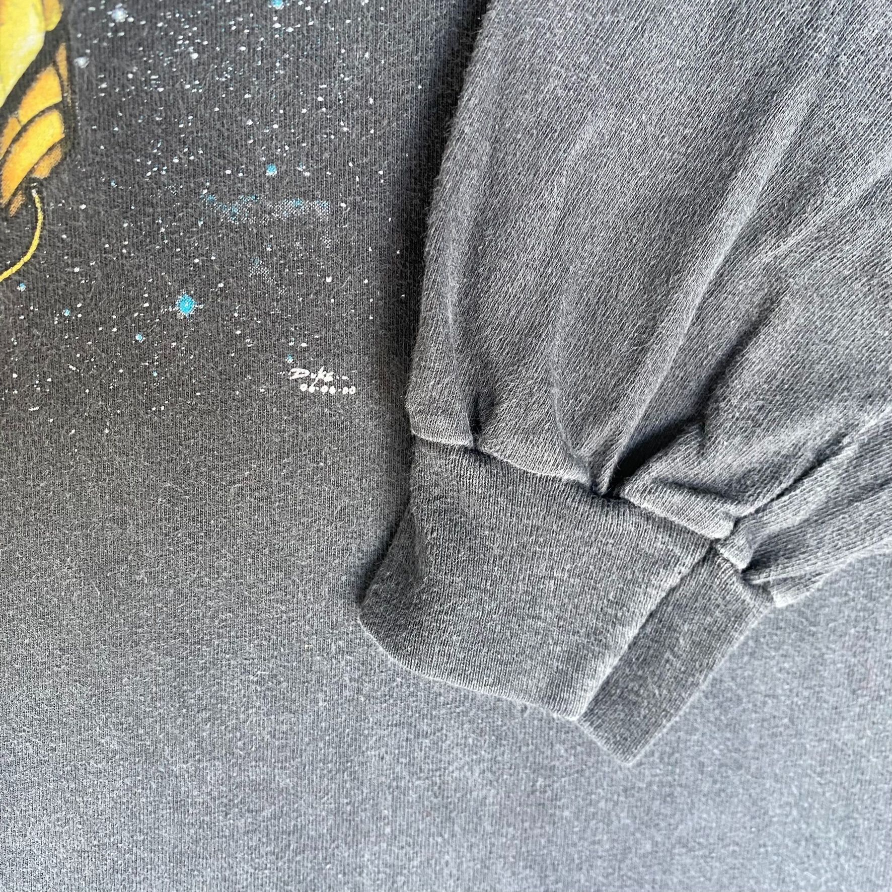 Hanes Vintage Y2K Art Festival 2000 T-Shirt Sun Faded Long Sleeve Size US L / EU 52-54 / 3 - 4 Thumbnail