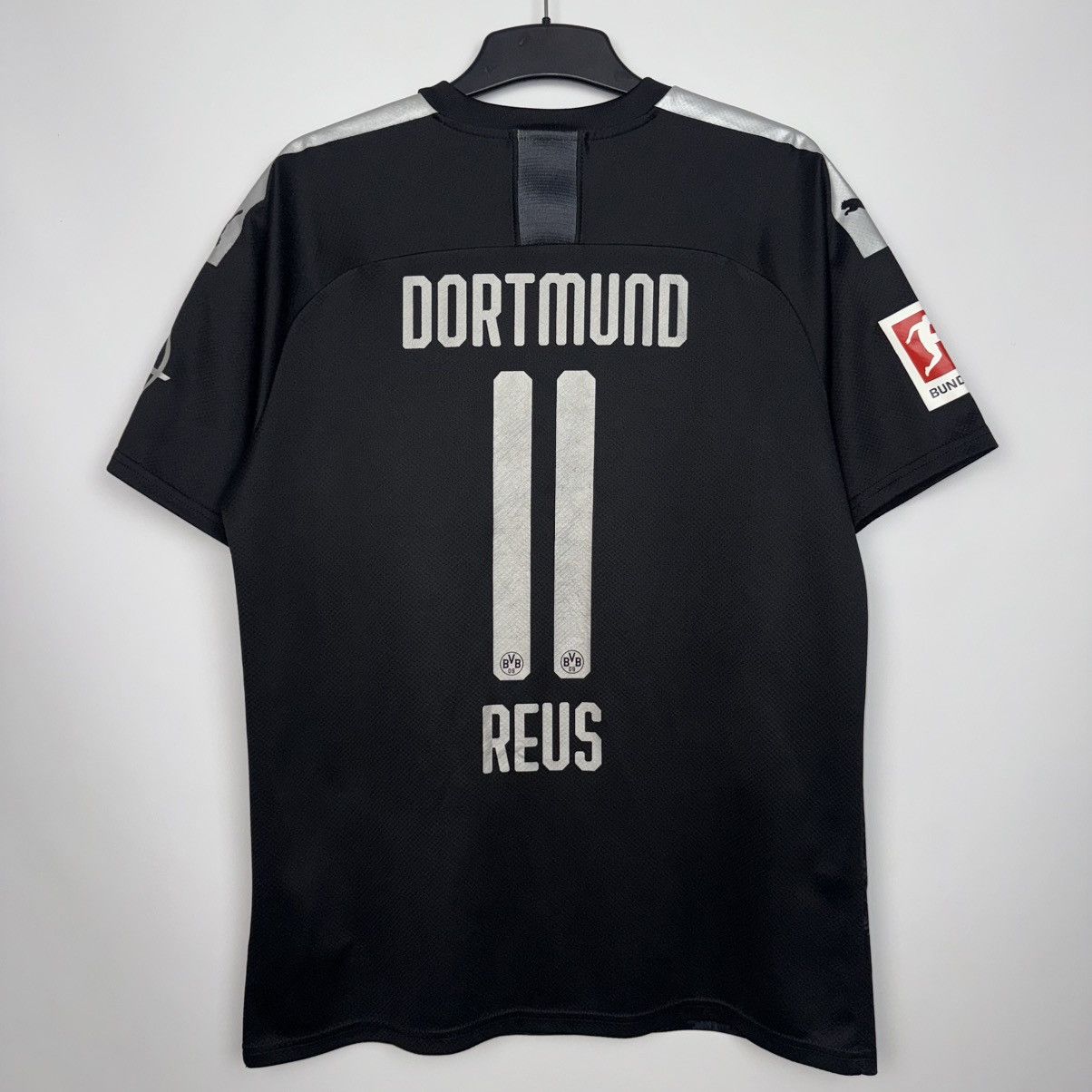 Puma BORUSSIA DORTMUND 2019 2020 AWAY SOCCER JERSEY #11 REUS Size US L / EU 52-54 / 3 - 1 Thumbnail