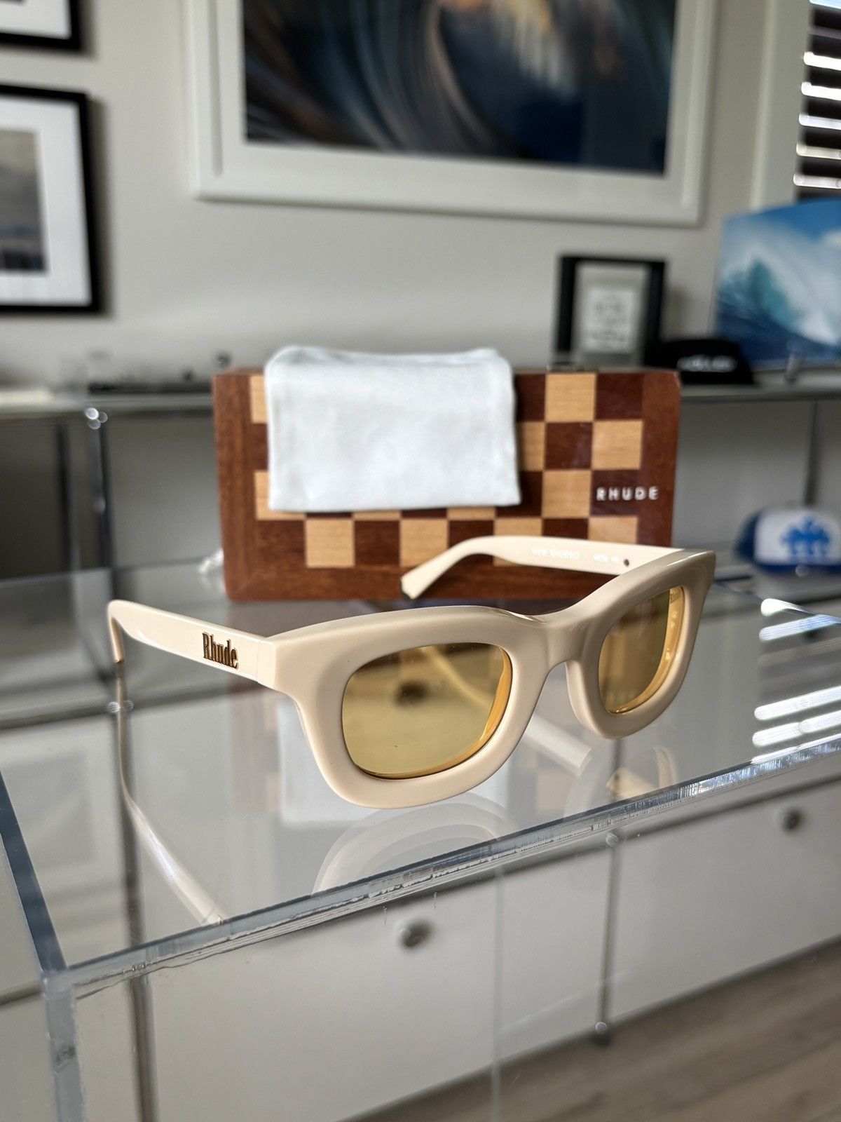 Rhude RHUDE - NEW RHODEO FRAME SUNGLASSES Size ONE SIZE - 16 Thumbnail