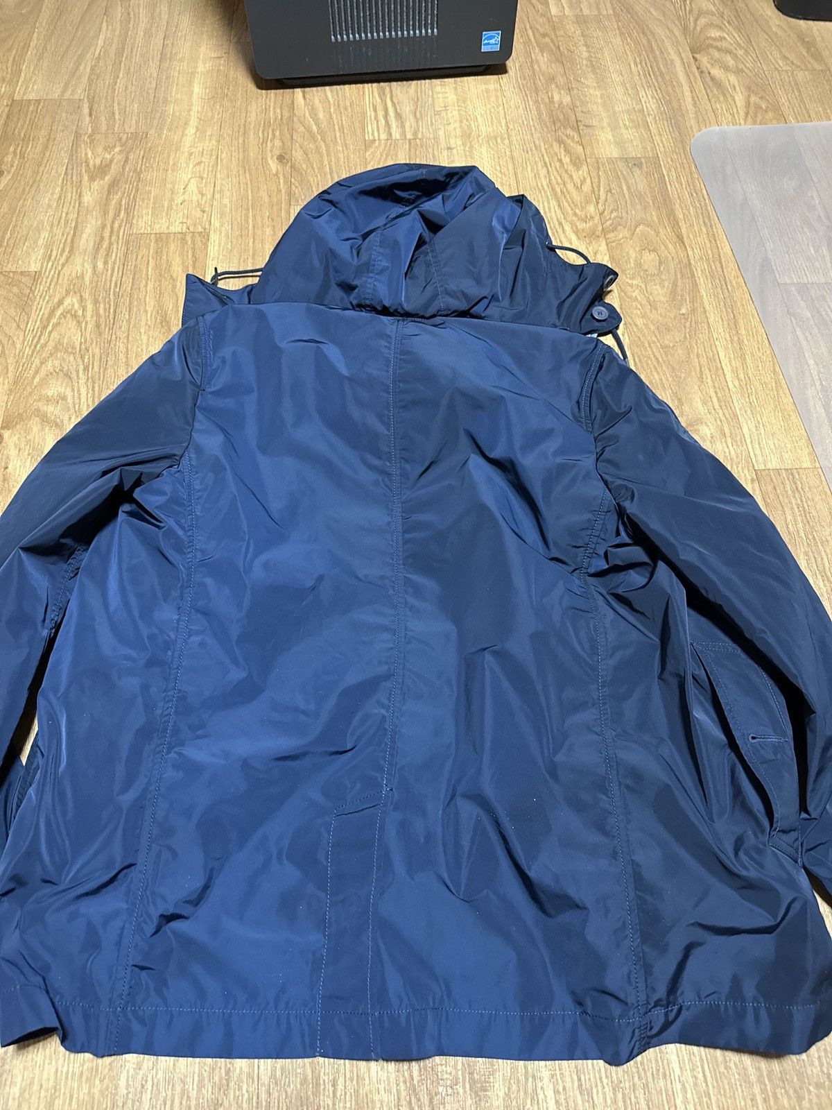 Burberry Burberry Brit Light Navy Jacket Size US S / EU 44-46 / 1 - 1 Thumbnail