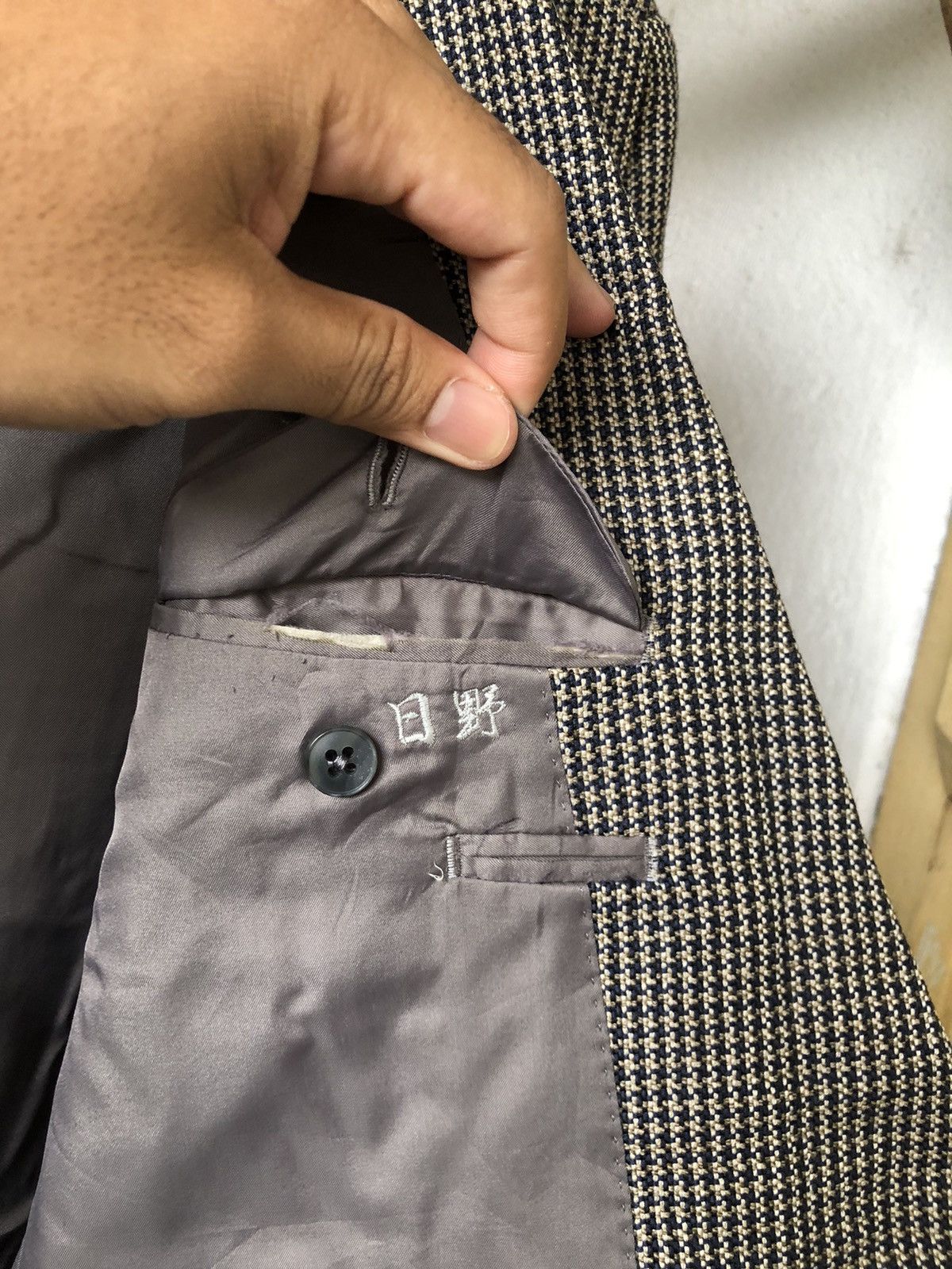 Burberry Vtg Burberry Tweed Wool Checked Single Breasted Blazer Size US M / EU 48-50 / 2 - 18 Thumbnail