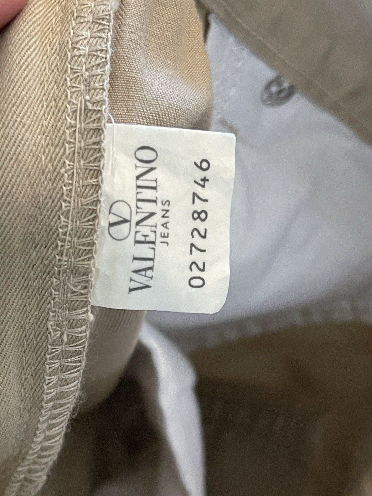 Valentino Valentino Jeans Men’s 34 x 32 Beige Tan Size US 34 / EU 50 - 2 Thumbnail