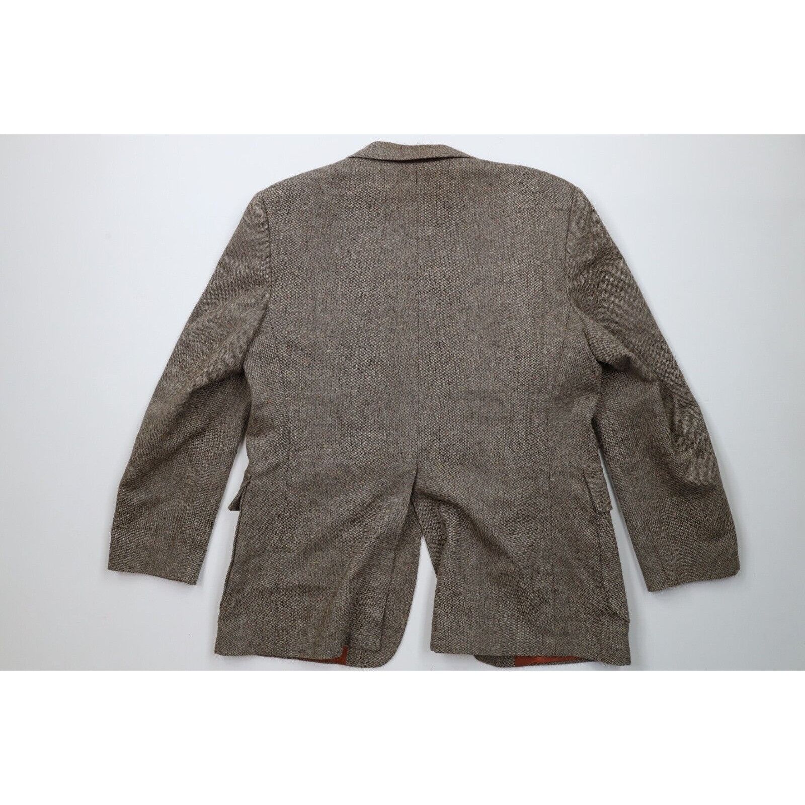 Vintage Vintage 70s Streetwear Rainbow Fleck Wool Tweed Suit Size 42R - 8 Thumbnail