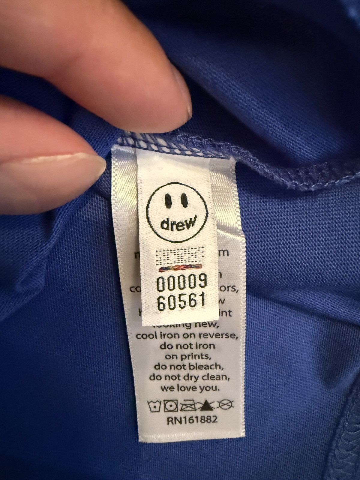 Drew House Drew House Blue Mascot T-Shirt Size US S / EU 44-46 / 1 - 7 Thumbnail