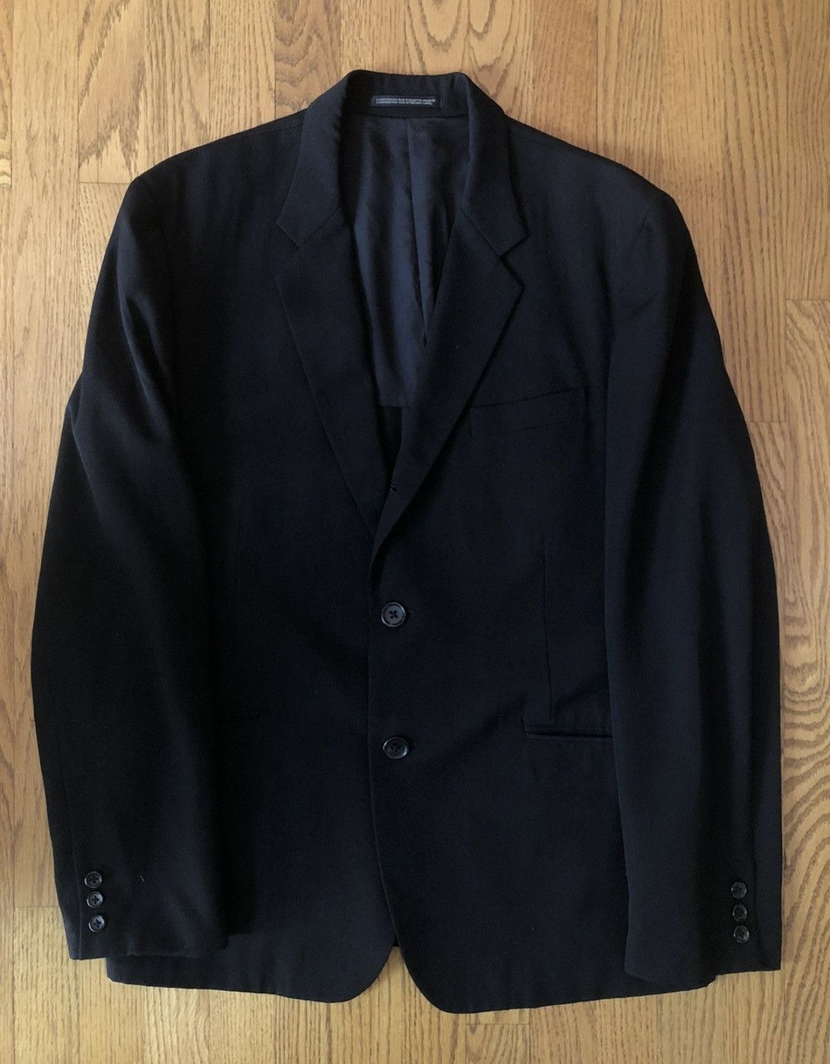 Yohji Yamamoto Yohji Yamamoto Pour Homme Suit + Trousers Size 44L - 1 Thumbnail