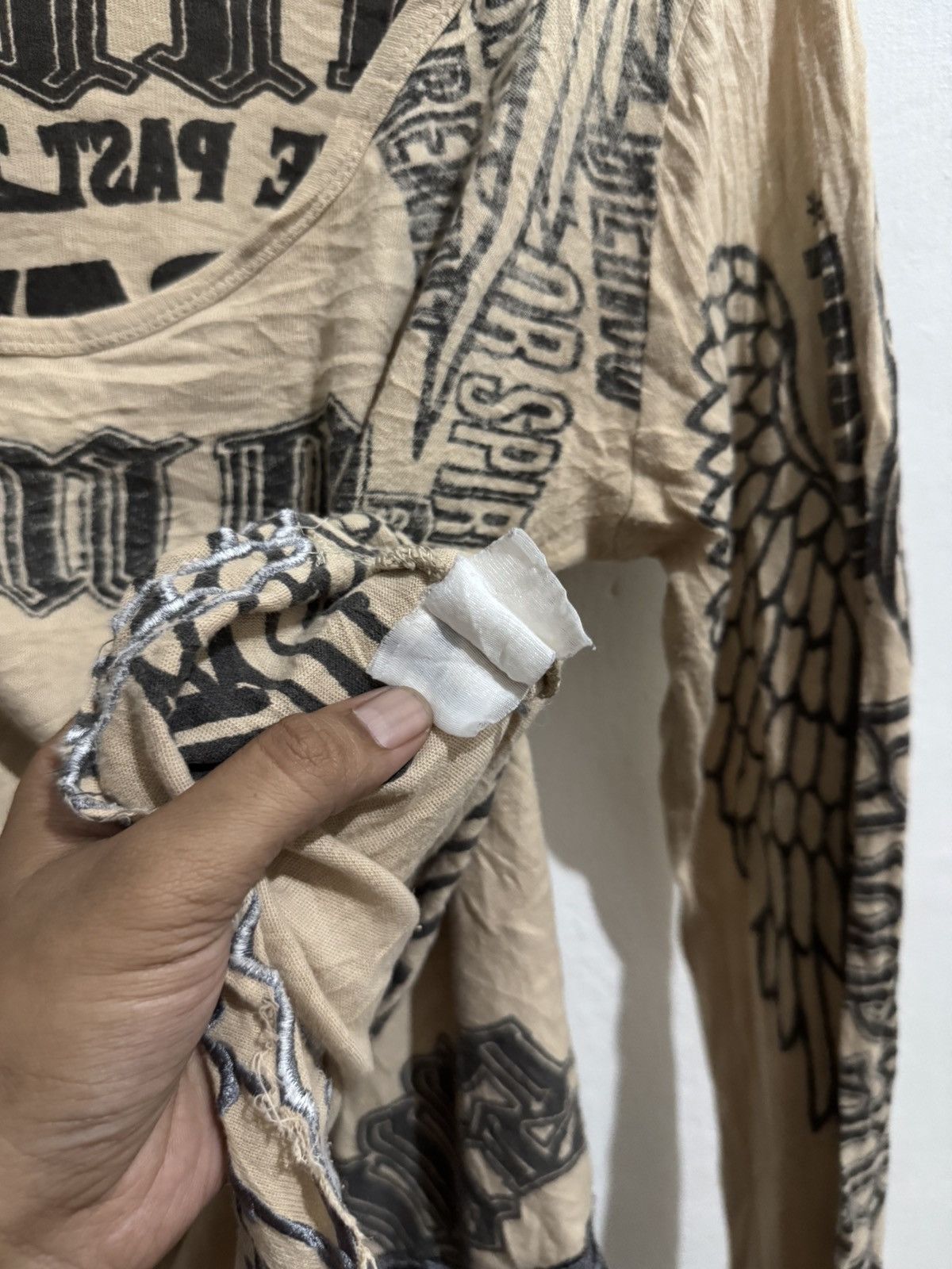 Hysteric Glamour × If Six Was Nine × Le Grande Bleu (L.G.B.) 2000s unbalance ifsixwasnine lgb style long sleeve Size US M / EU 48-50 / 2 - 8 Thumbnail